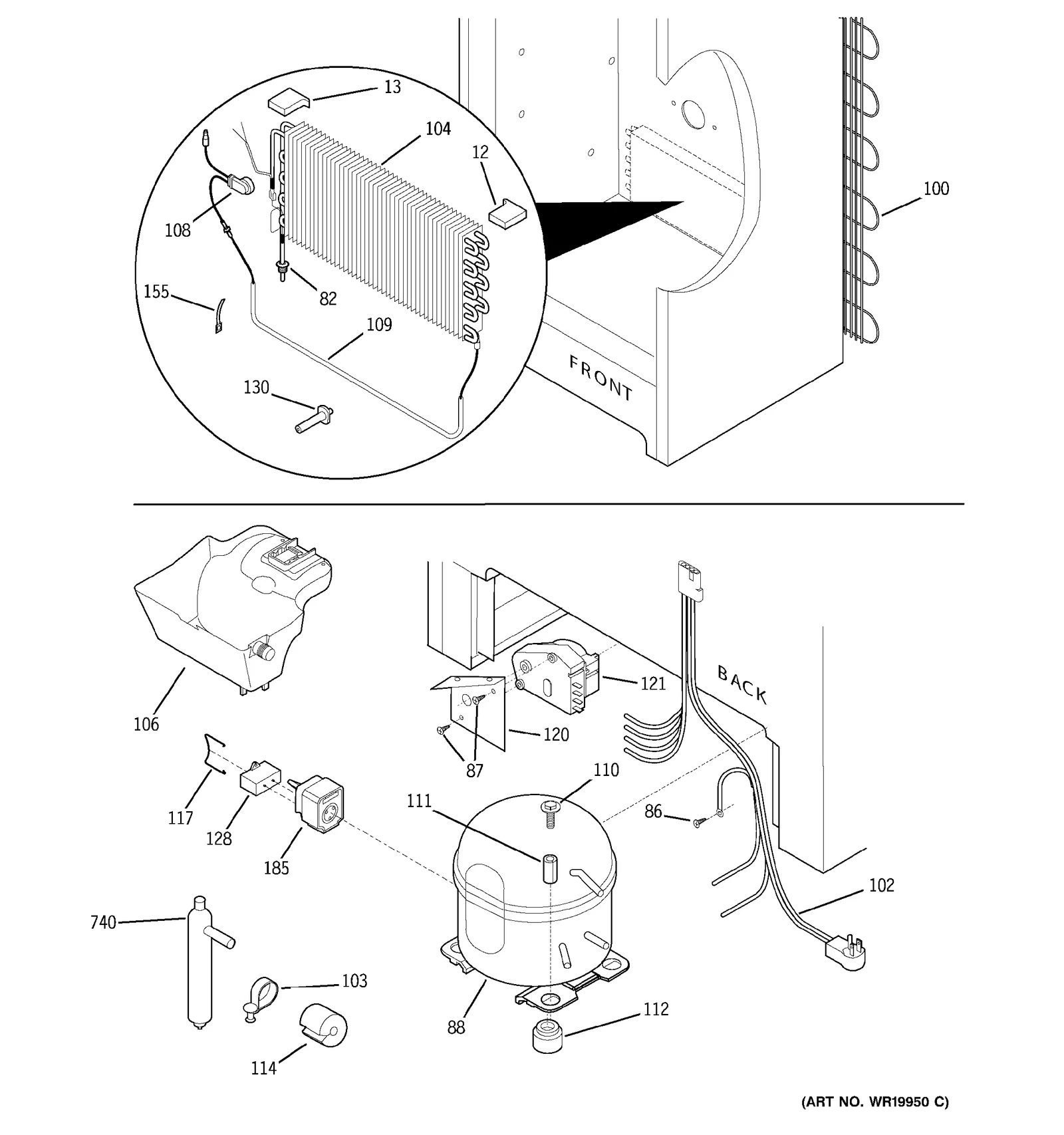 Compressor Kit with Grommet