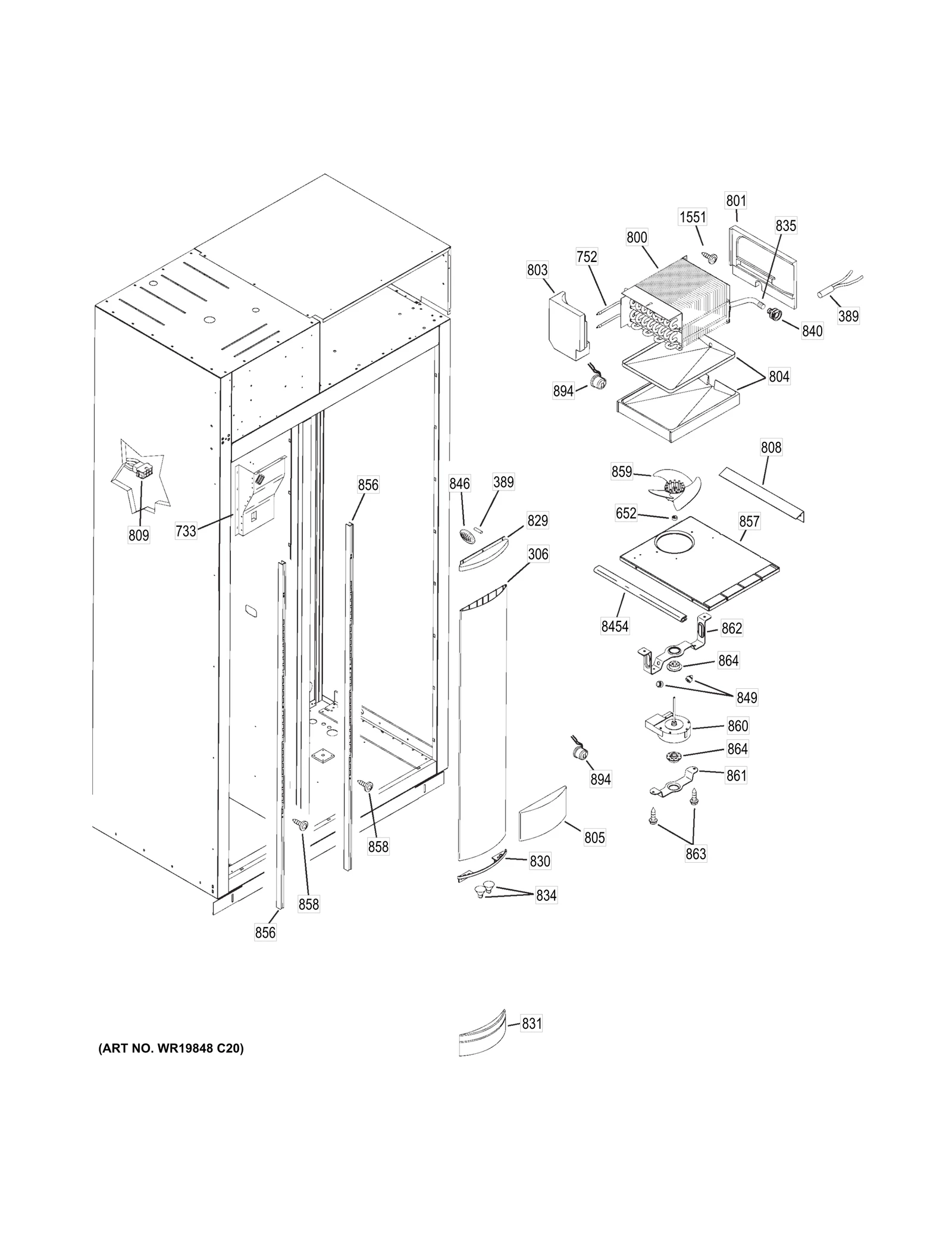 Dispenser Duct Cover
