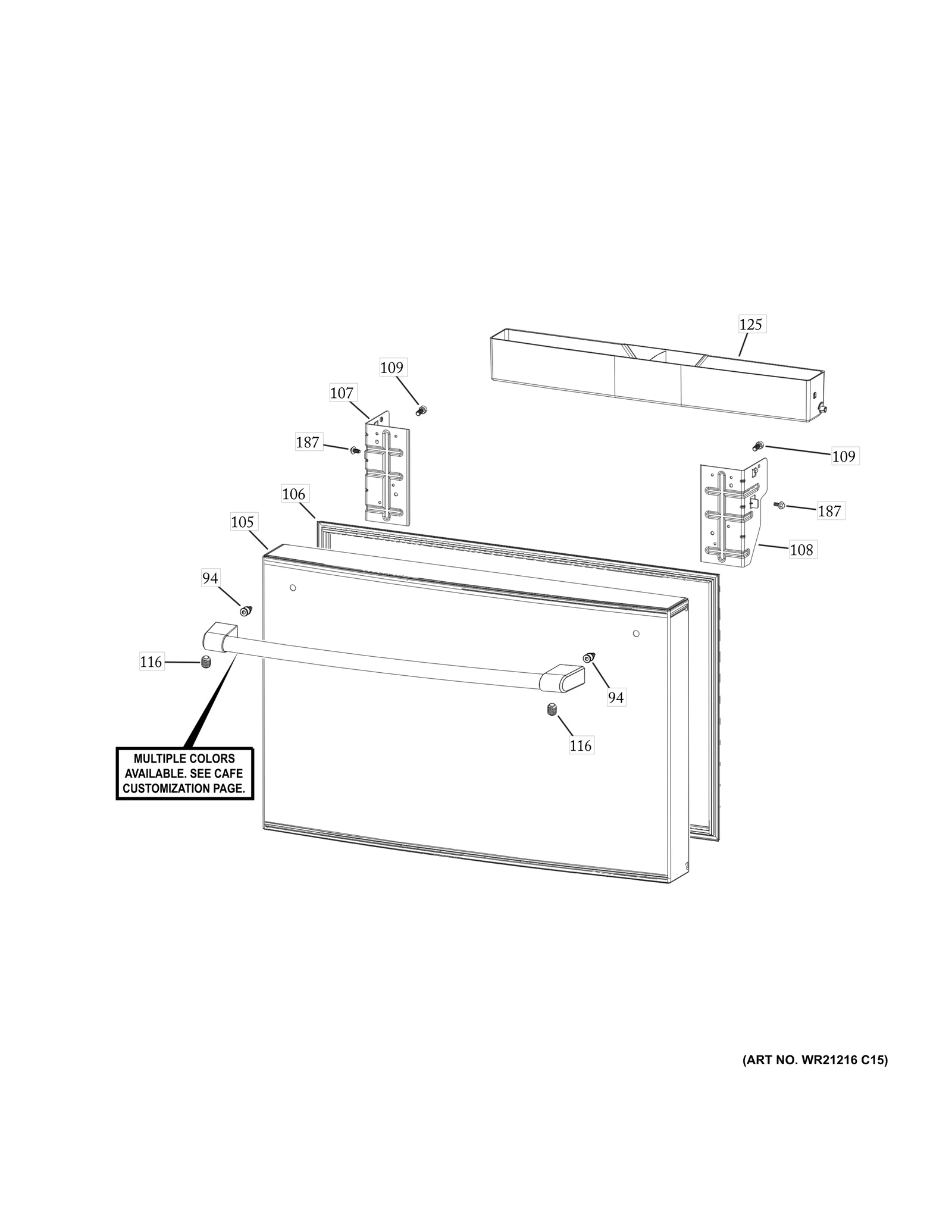 Stainless Cafe Drawer