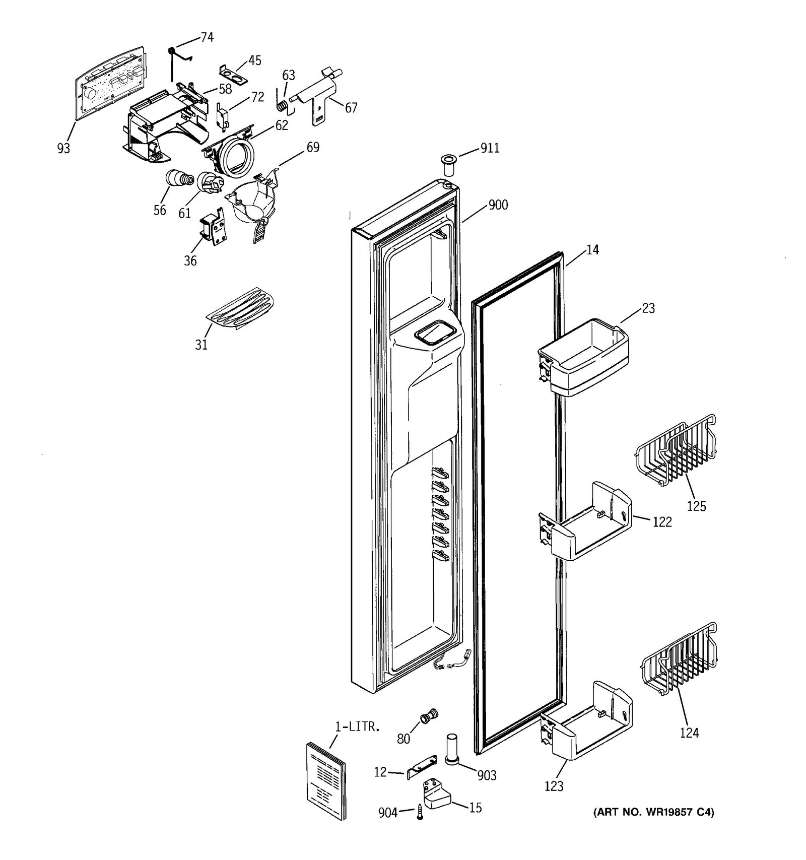 Stainless Steel Door Assembly Kit