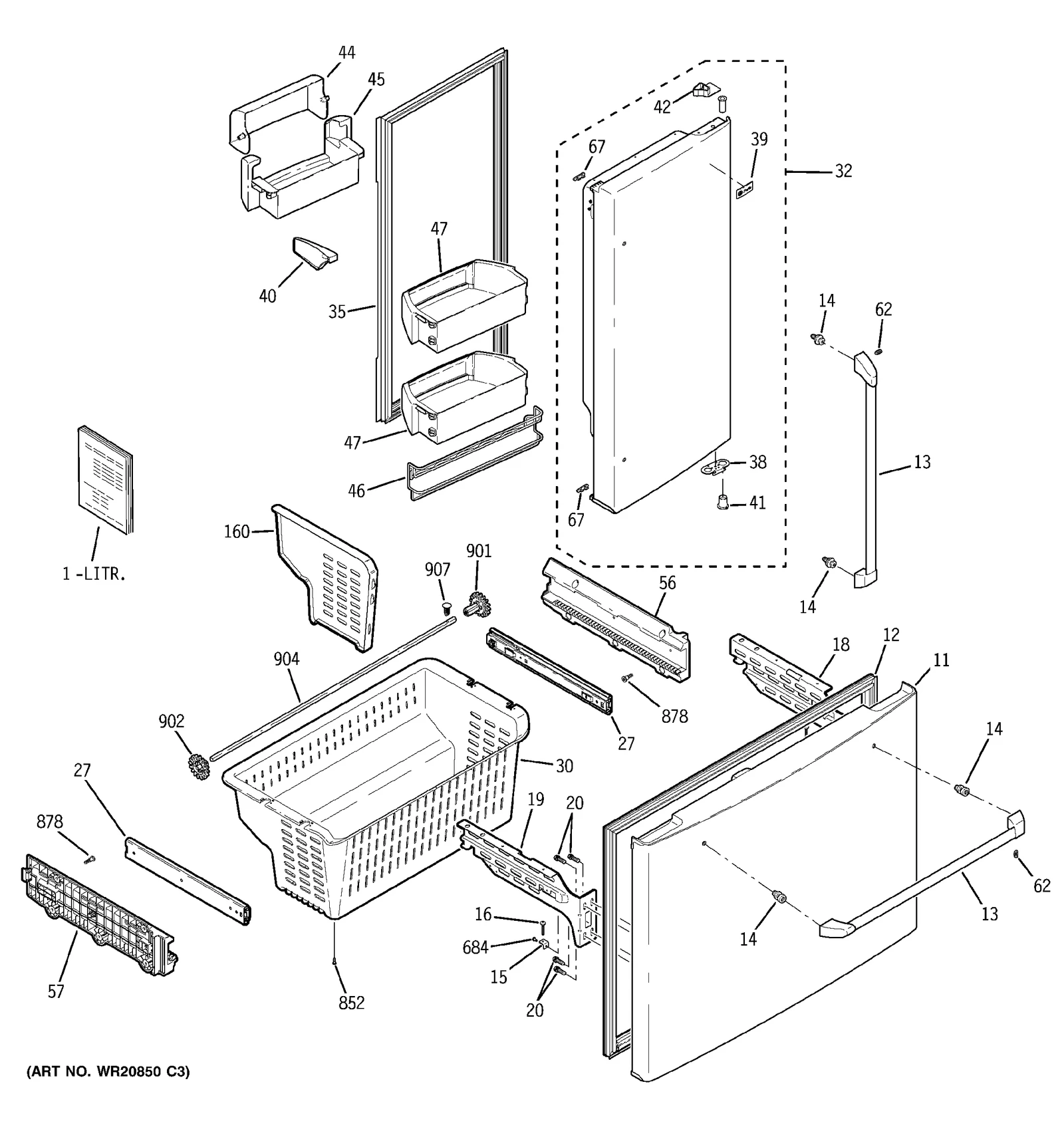 Door Foam Assembly