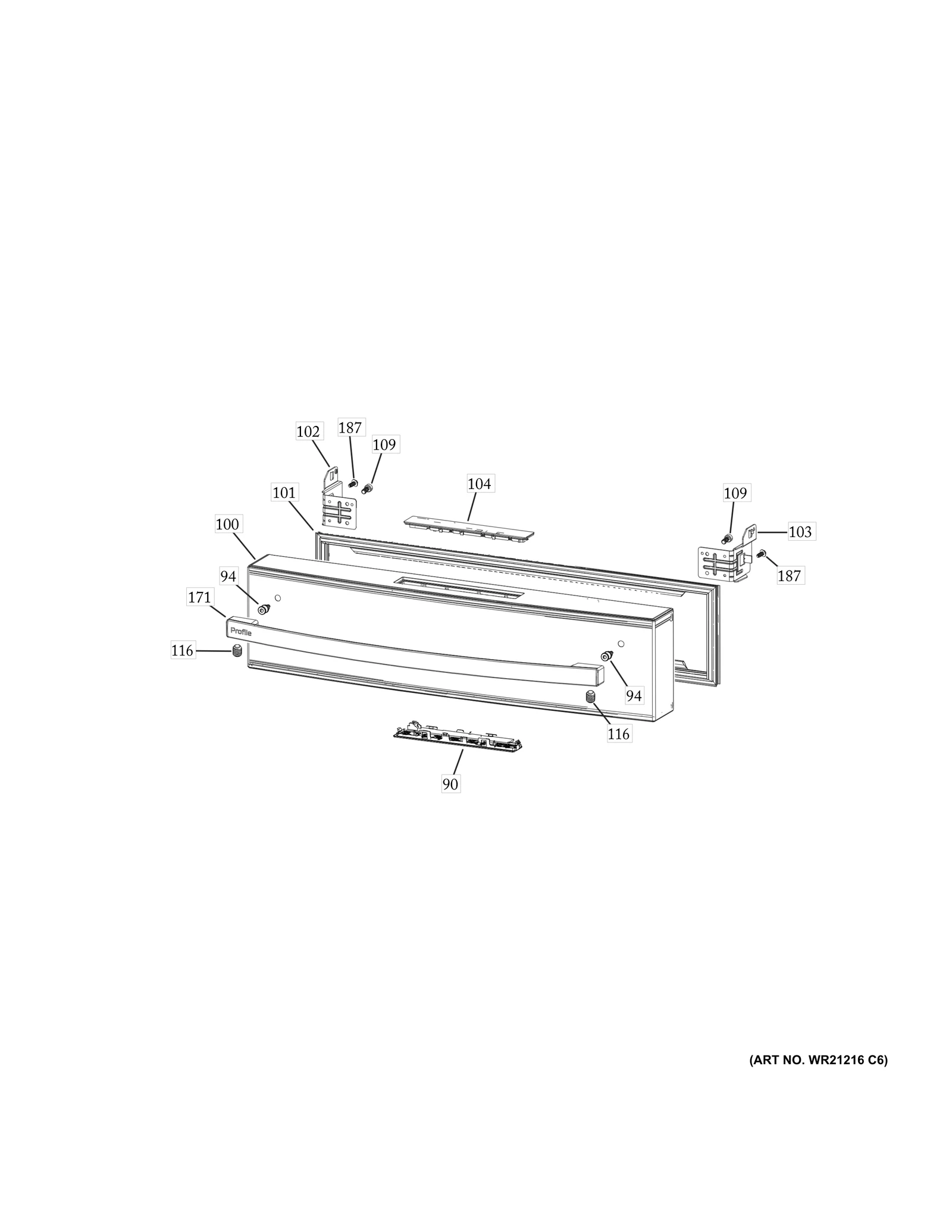 Convertible Drawer Front Stain