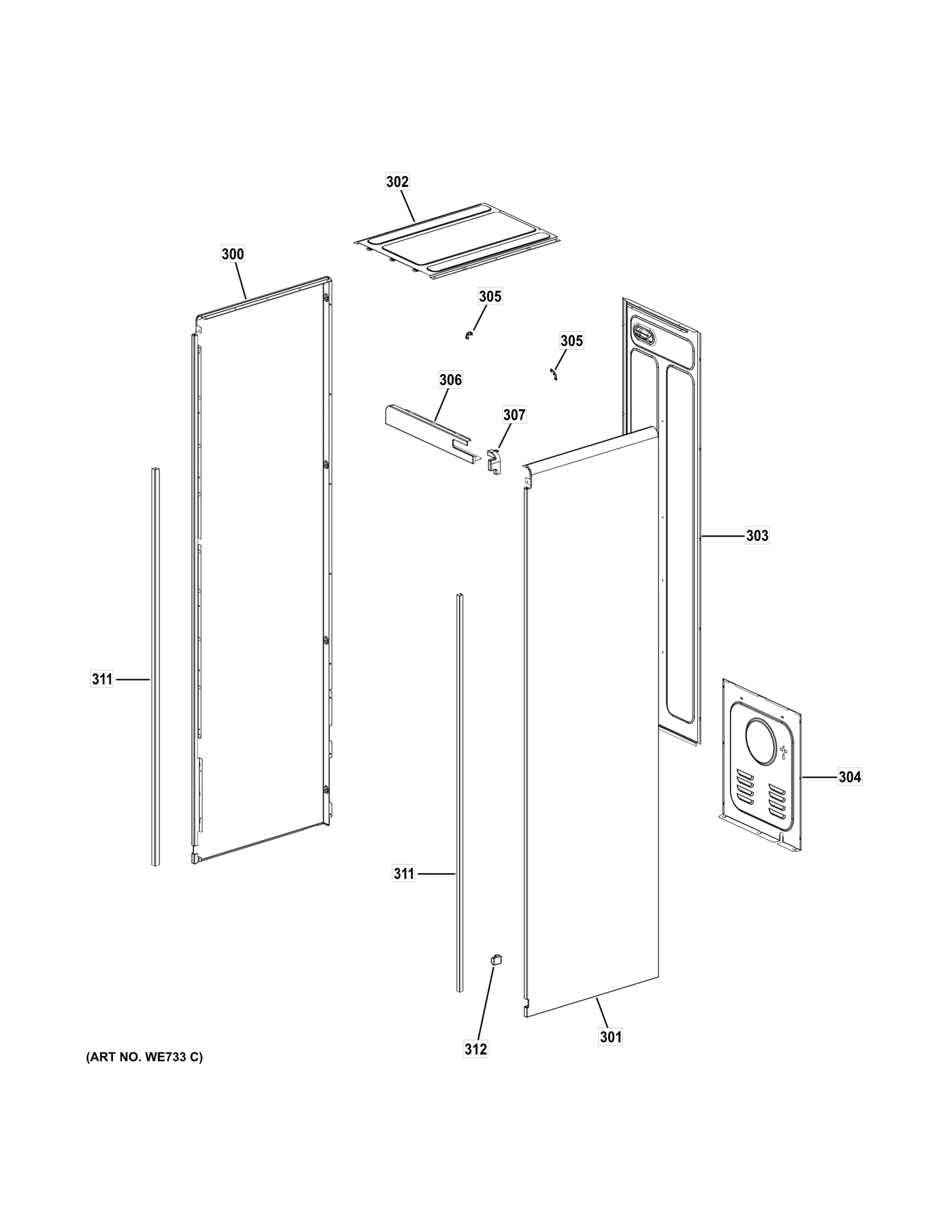 Cover Assembly Rear