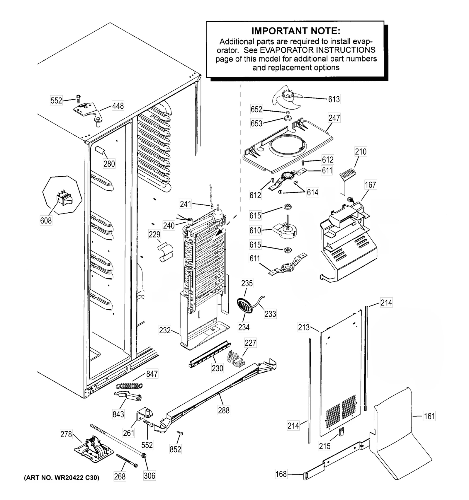 Front Evaporator Cover