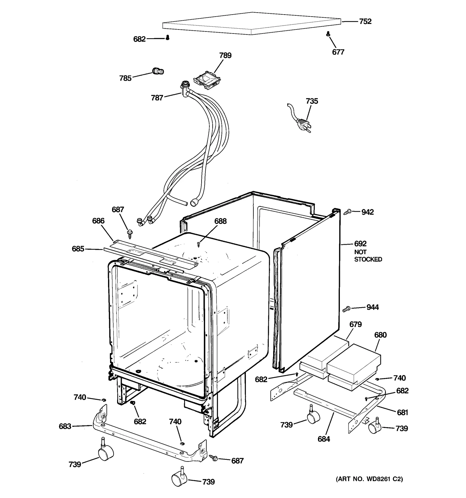 Front Caster Brace