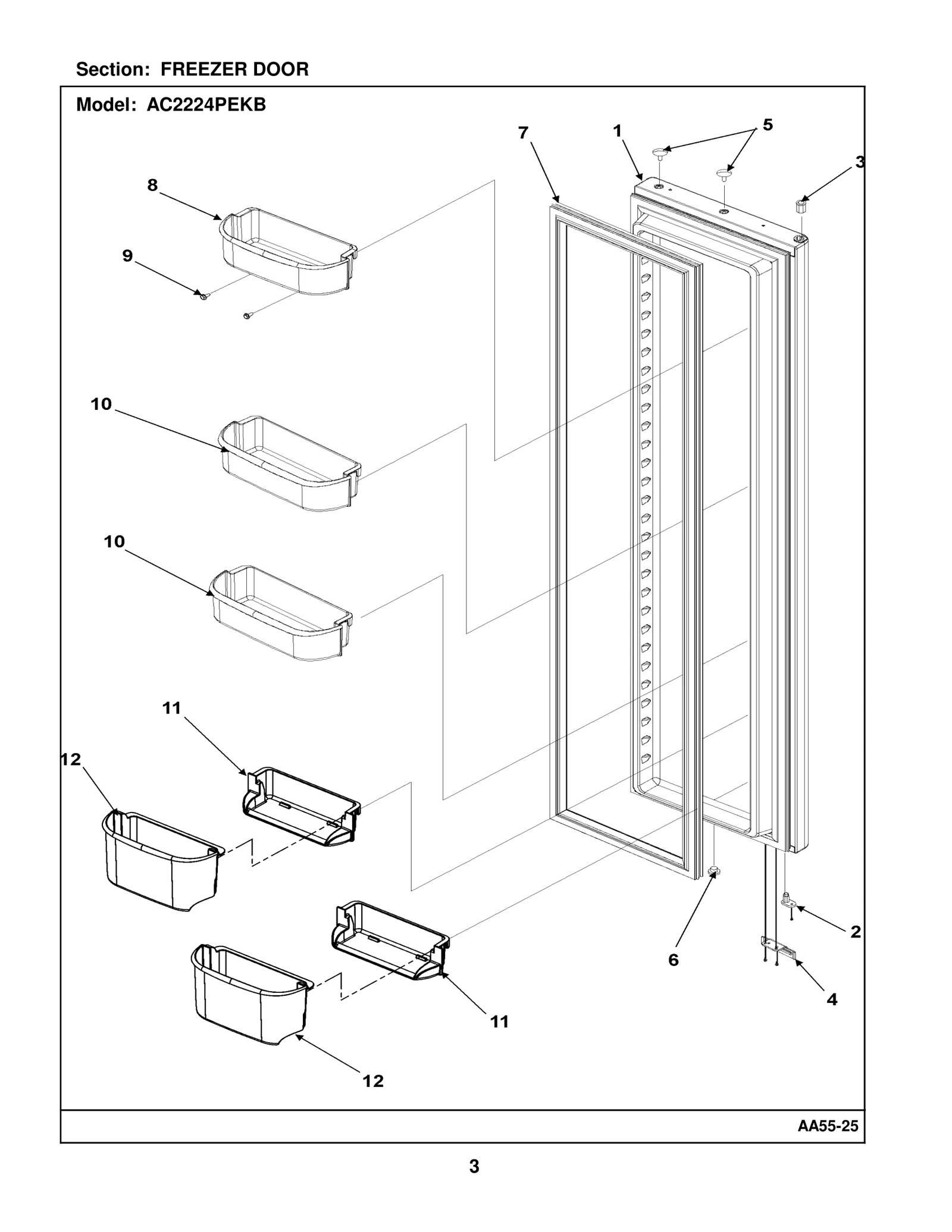 Door FIP Black