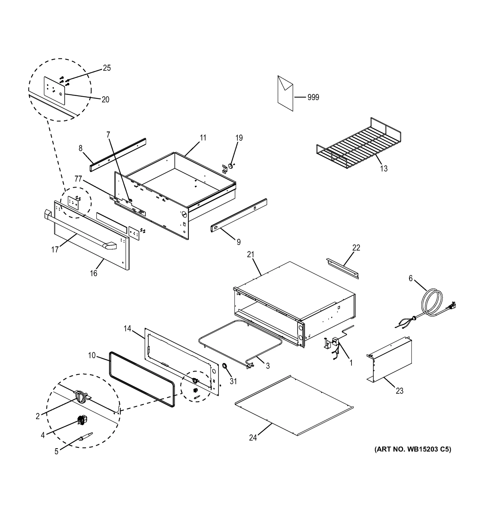 Handle and Endcap Assembly