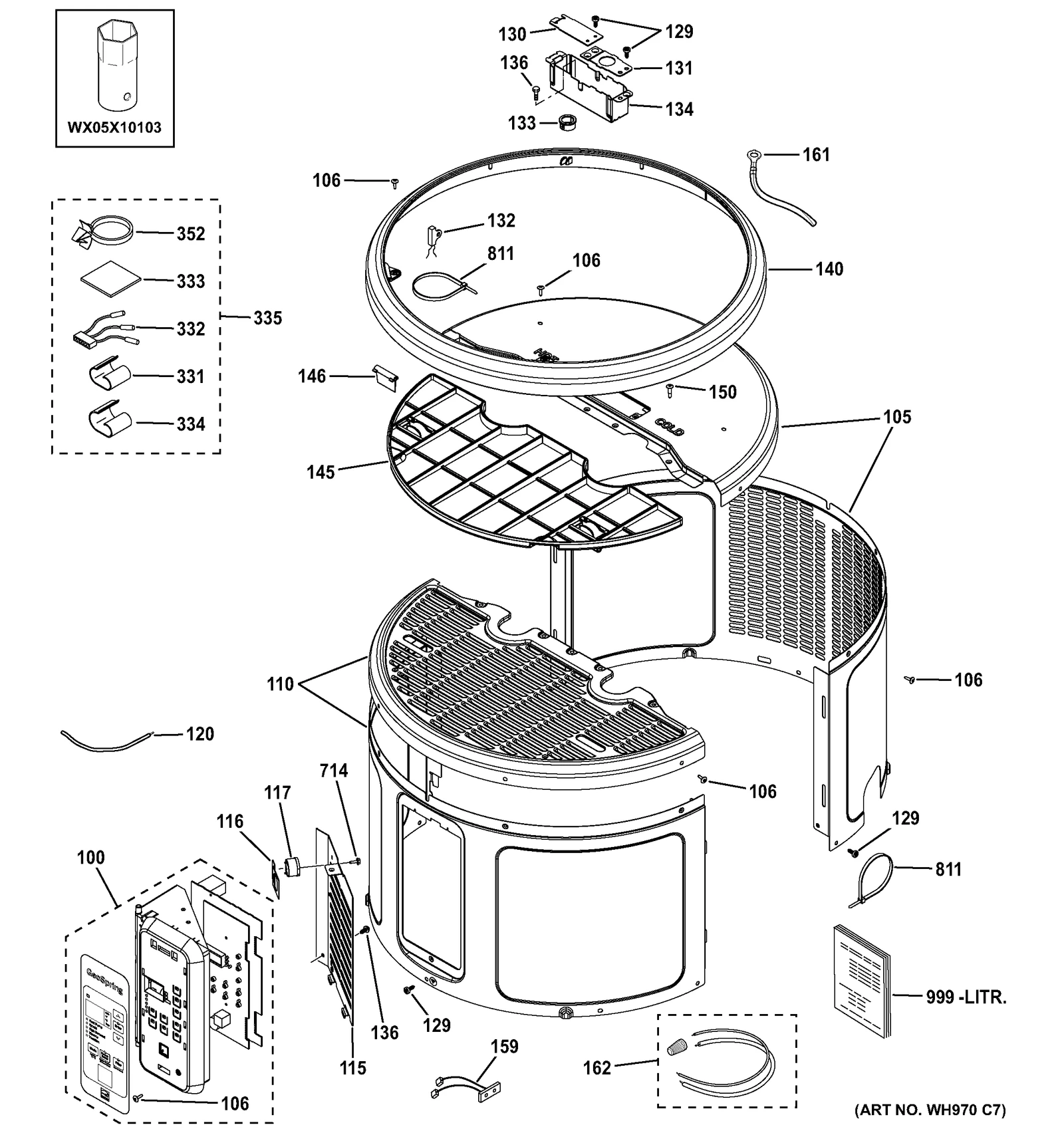 Control Service Kit Assembly