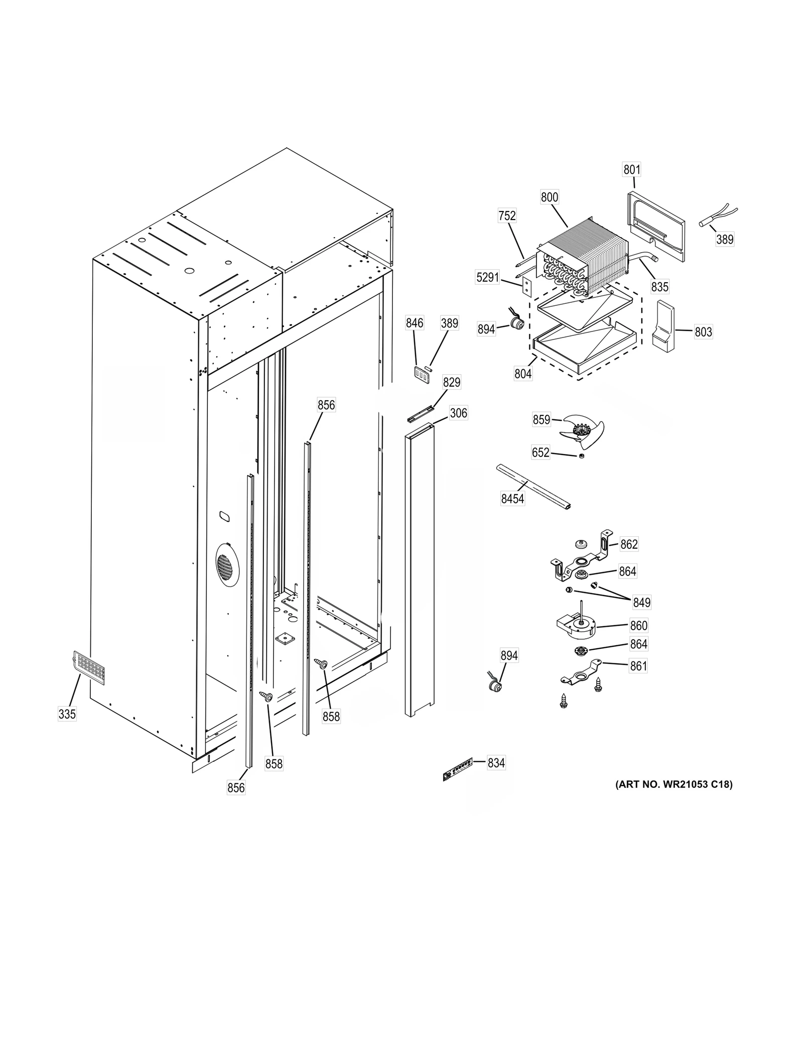 Drain Pan Assembly 220V