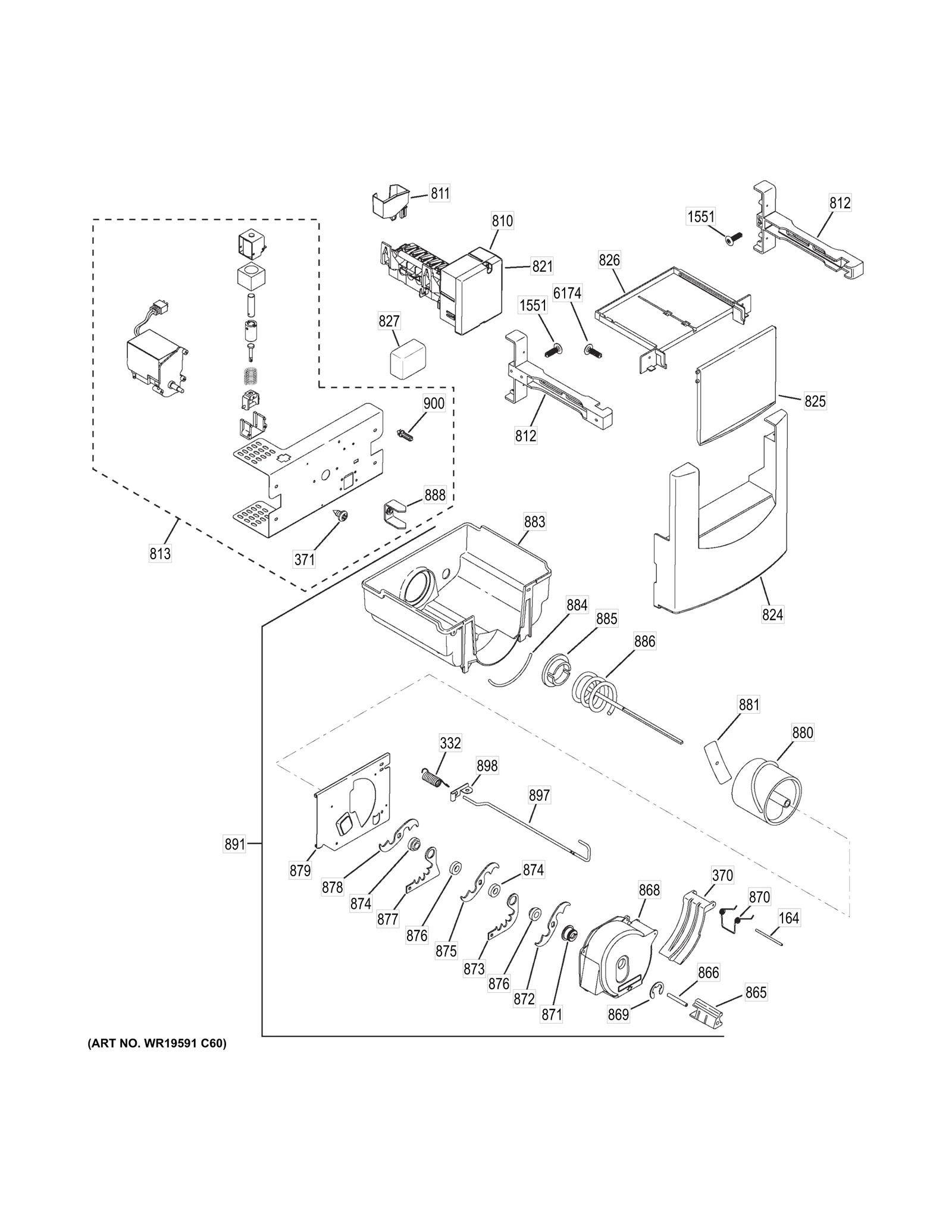 Icemaker Assembly 220V