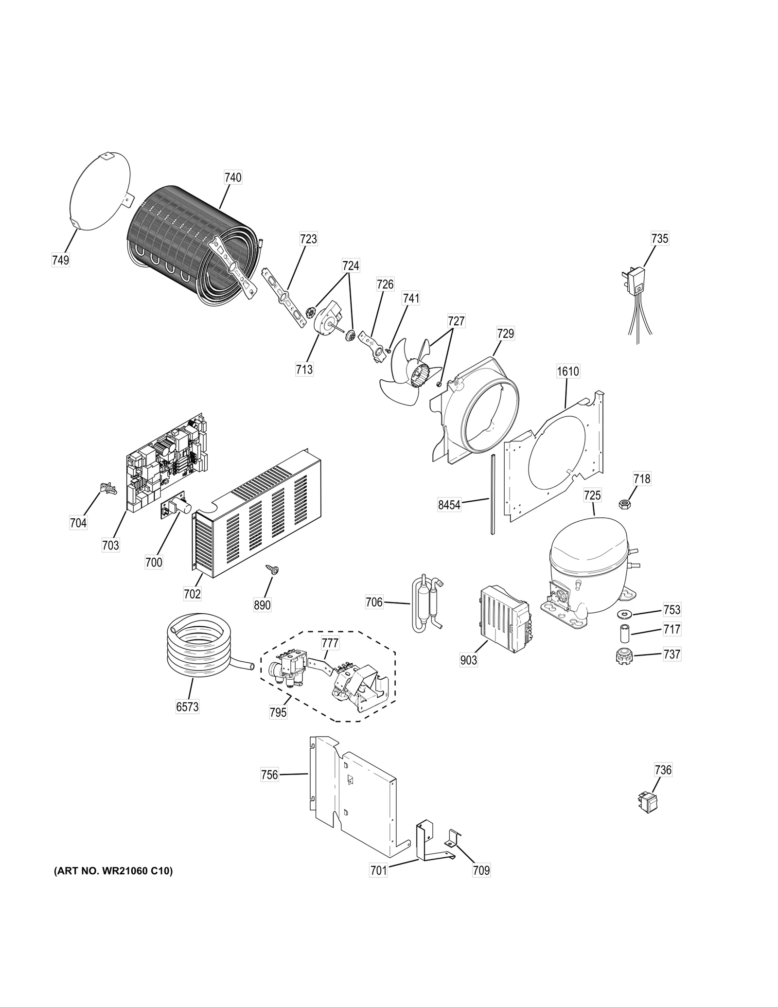 Inverter Compressor Mount 220V