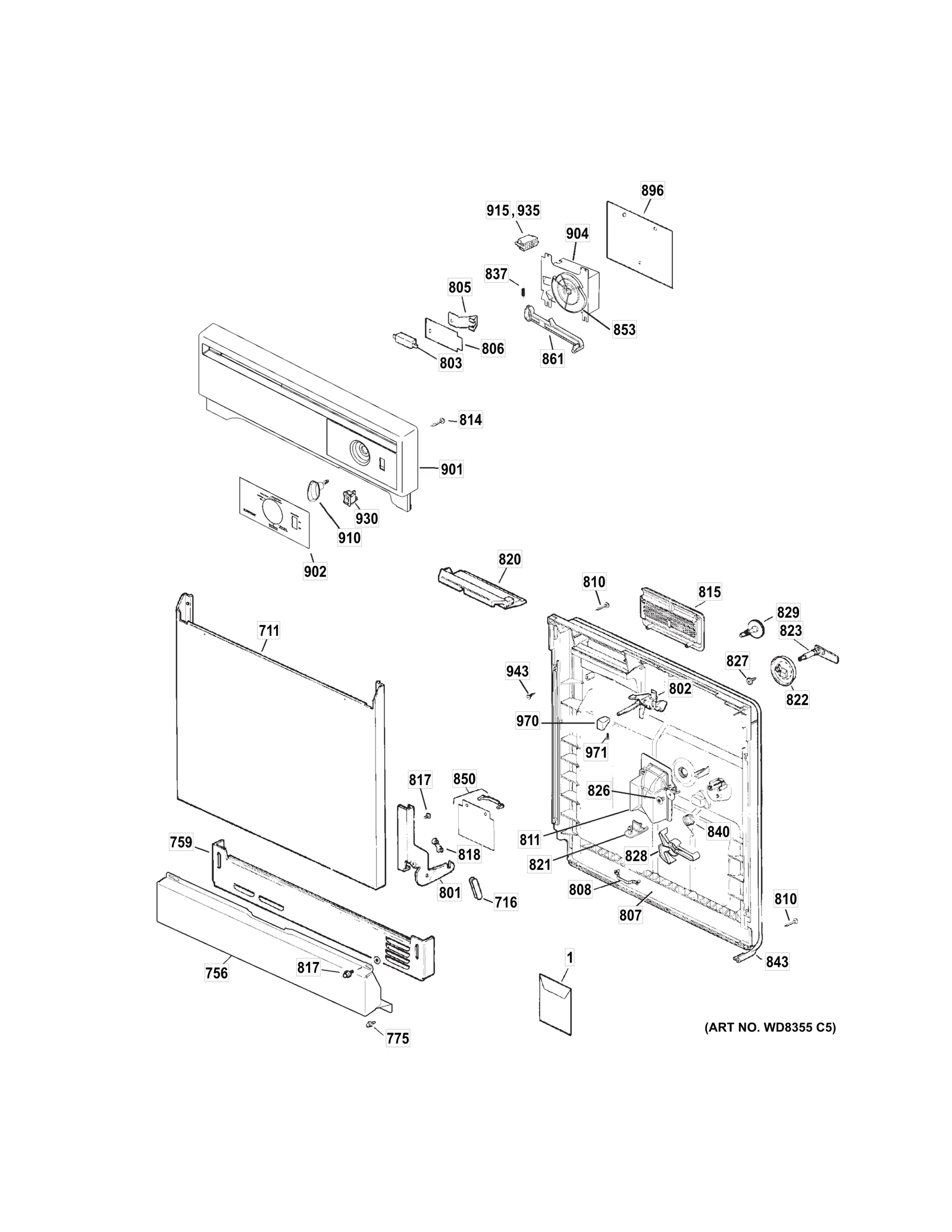 Escutcheon and Insert Assembly