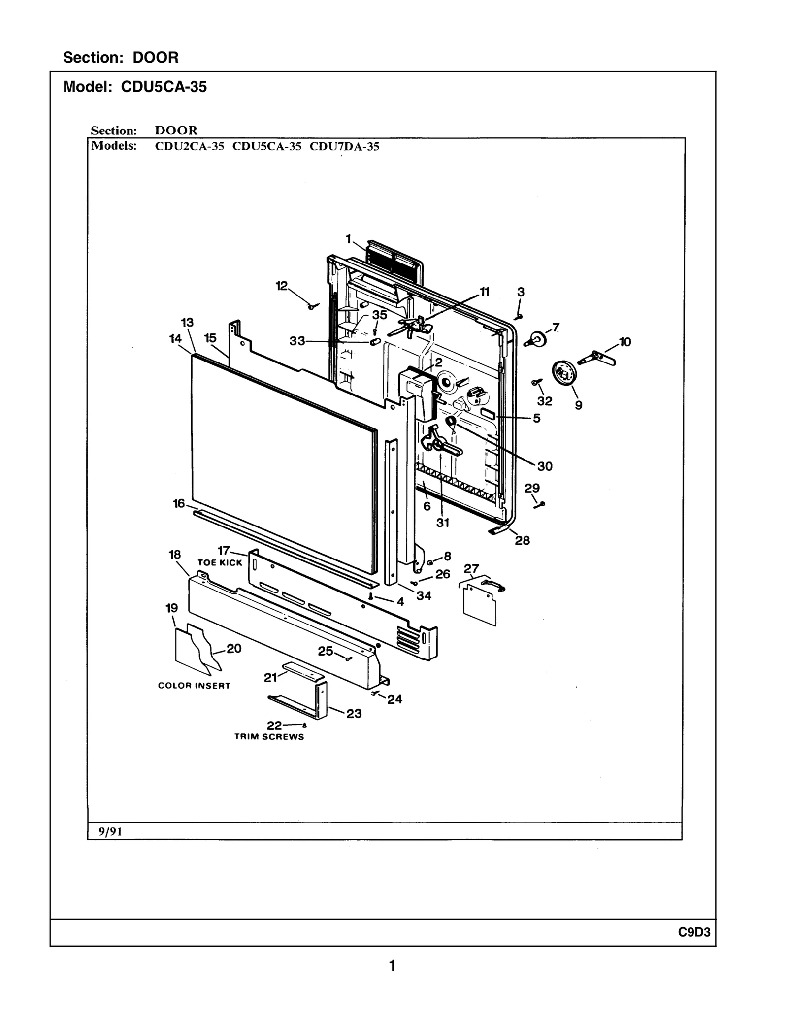 Detergent Dispenser Cover
