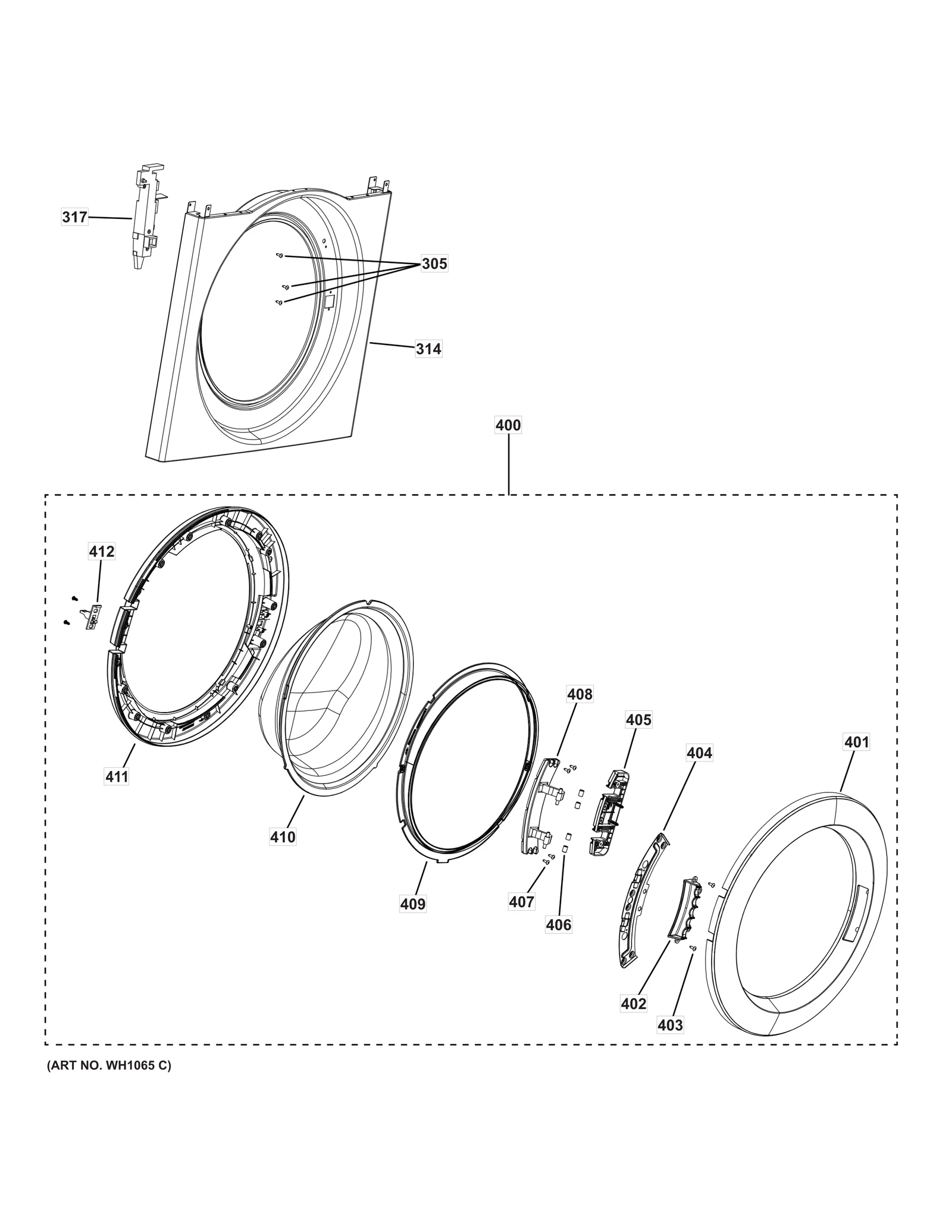 Door Hinge Cover