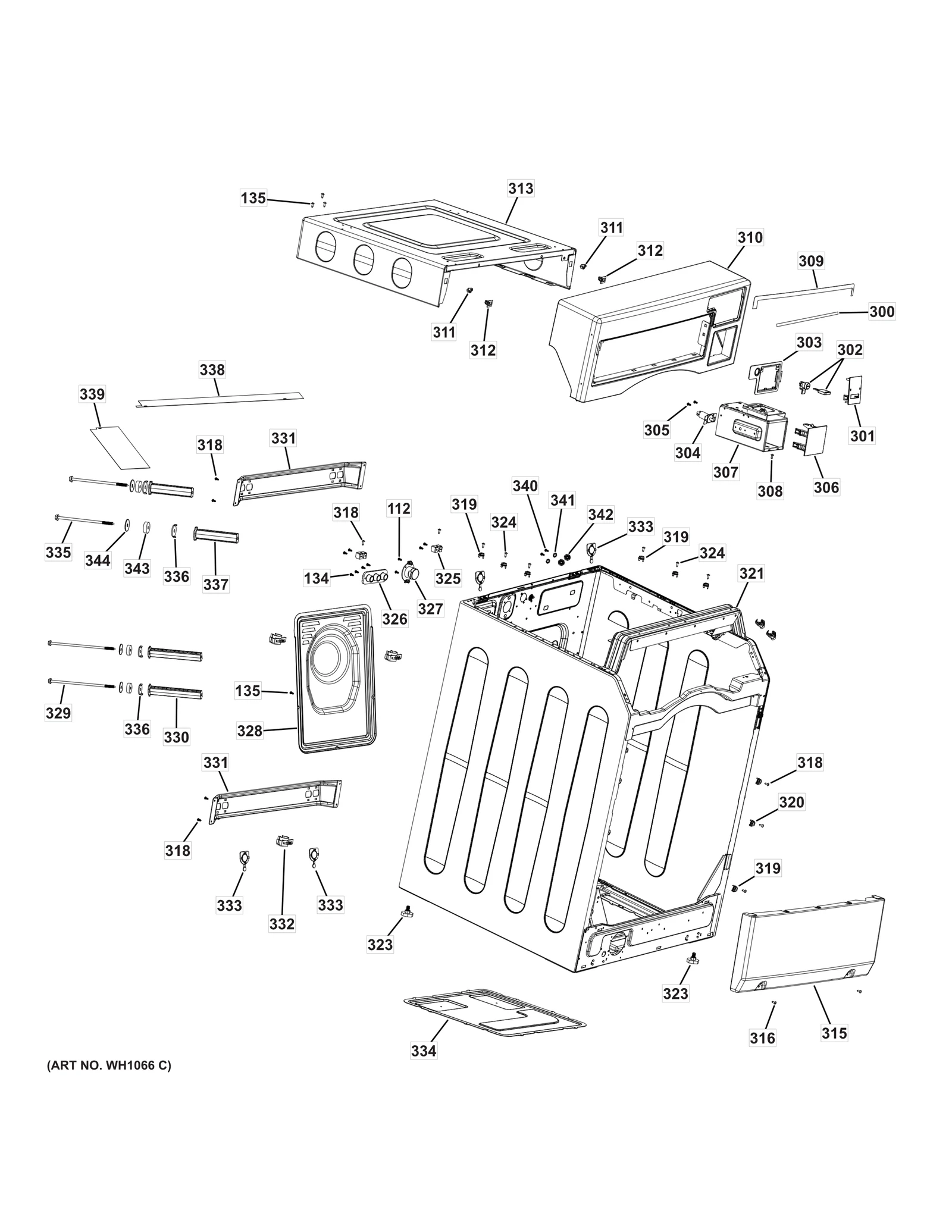 Main Rear Clamp Harness