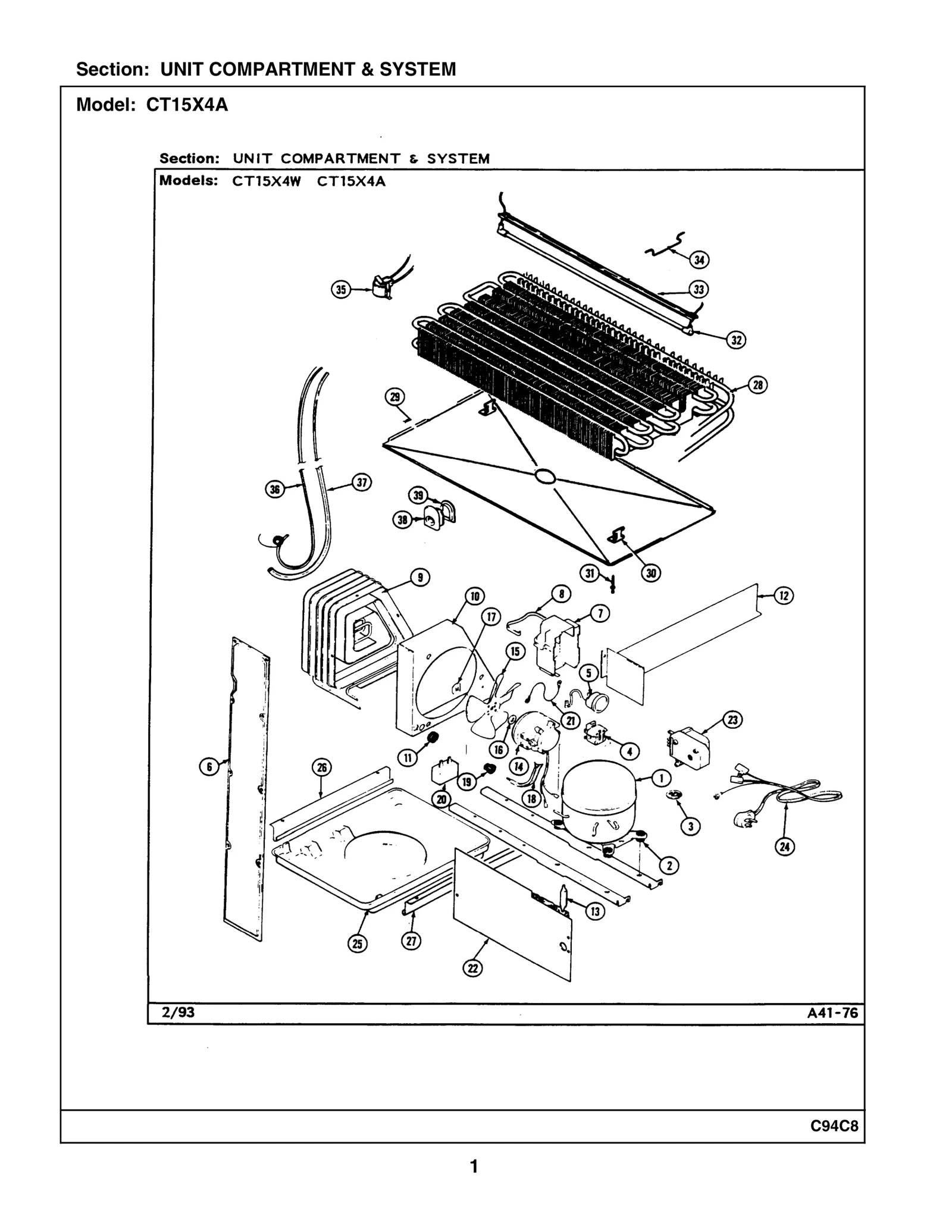 34 Defrost Heater 400w 115v