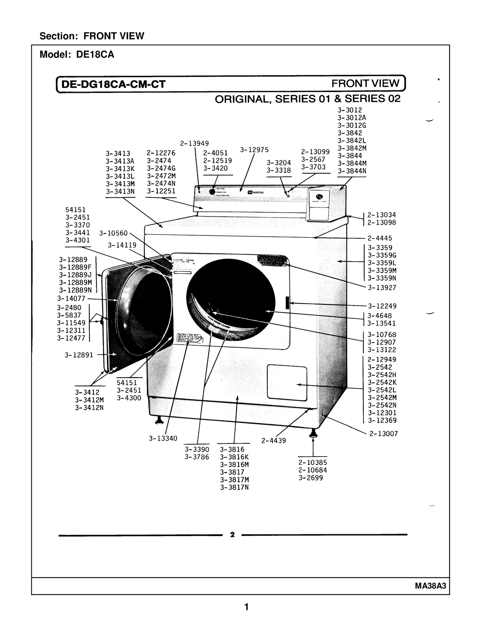 Door liner - inner ha