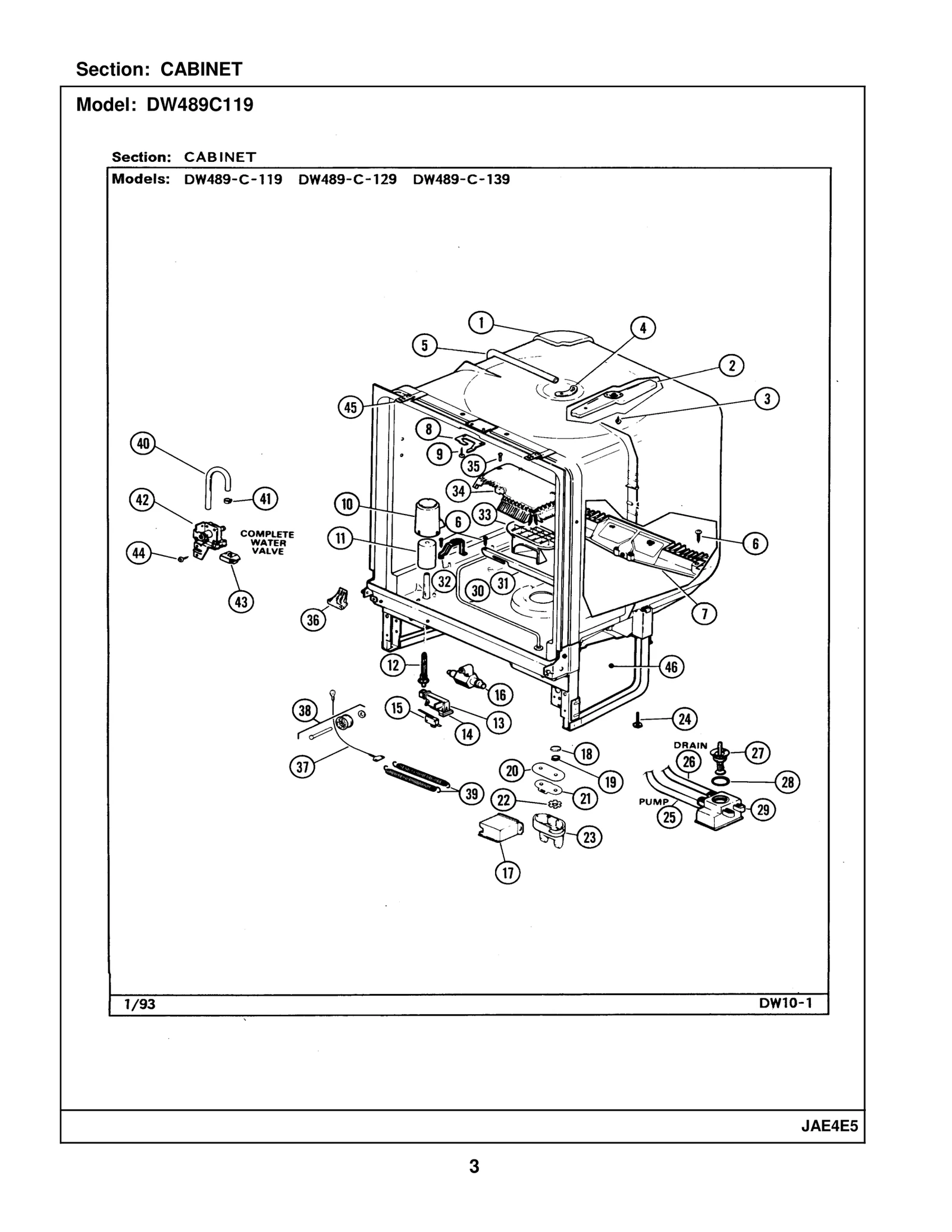 Valve body that check valve screws into.