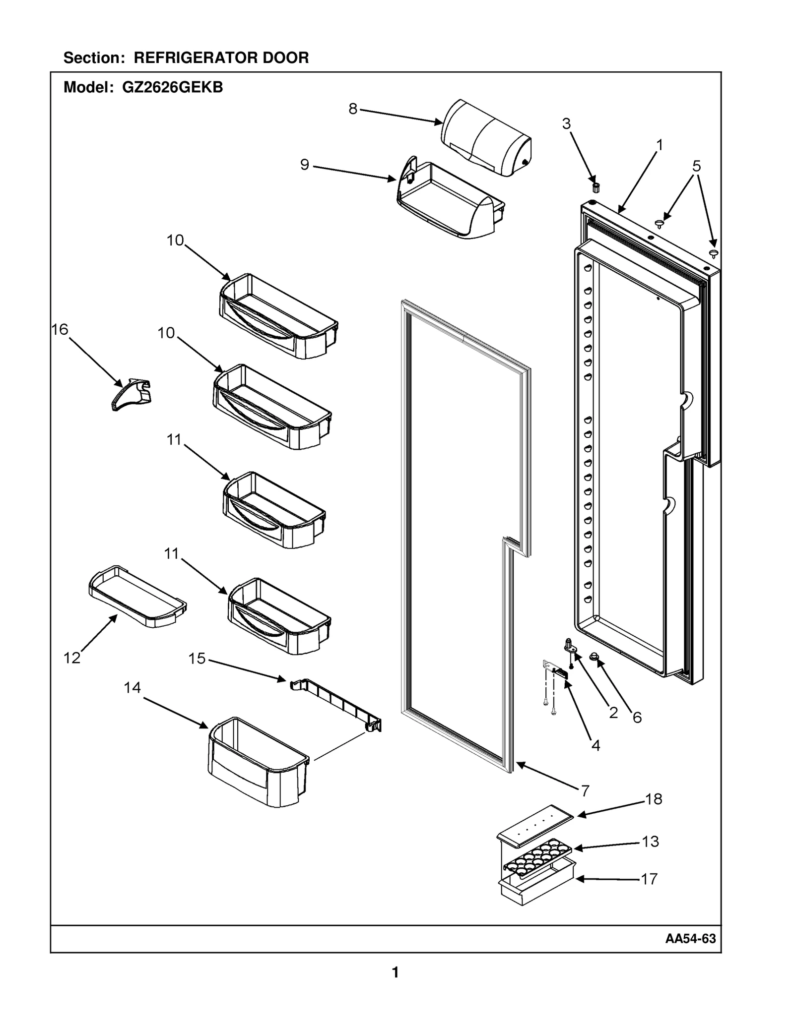 Door FIP Black