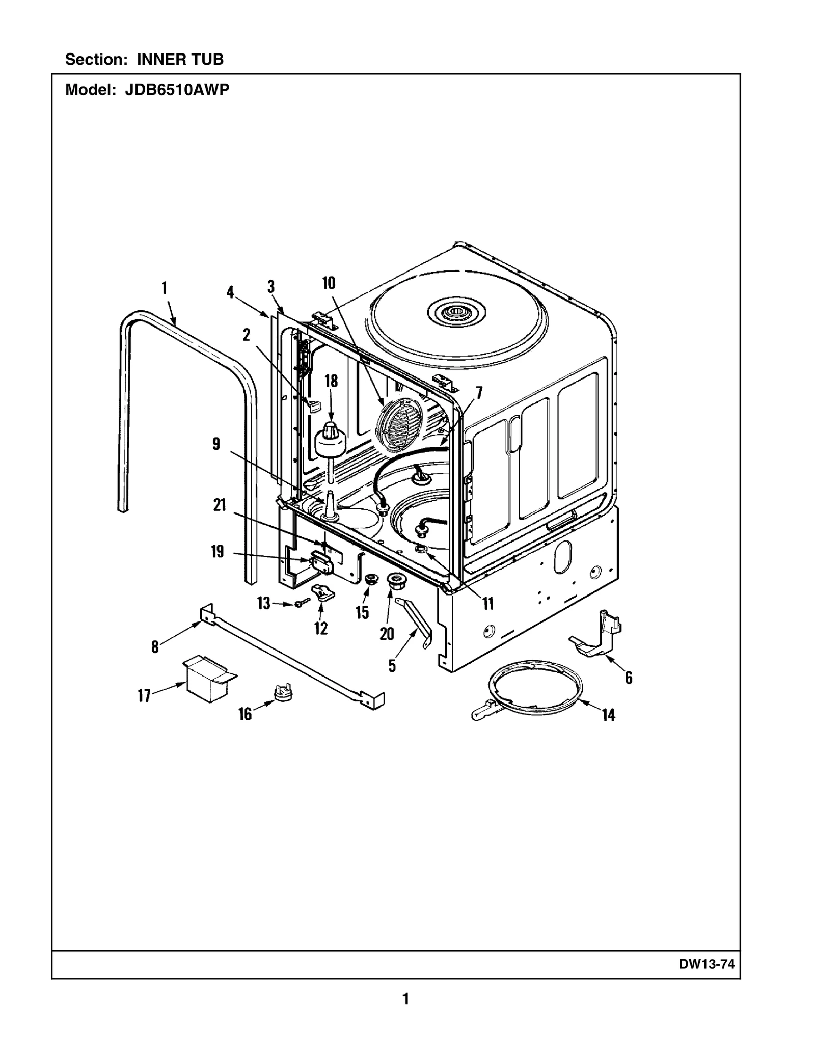 Tub Gasket
