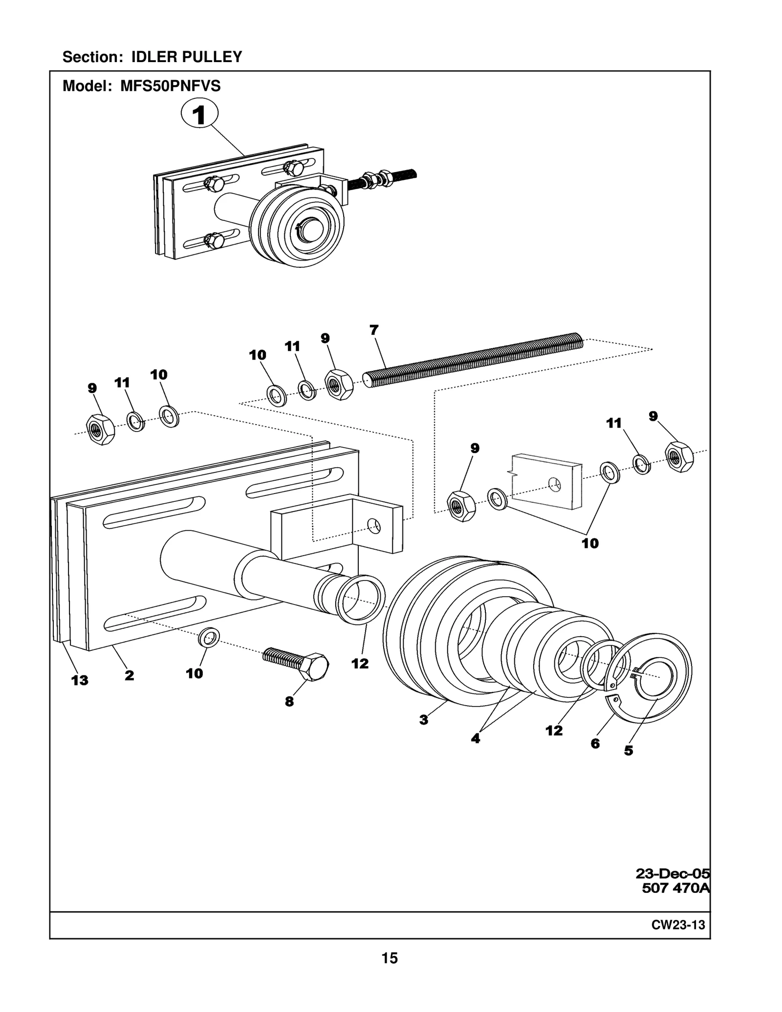 Idler Pull