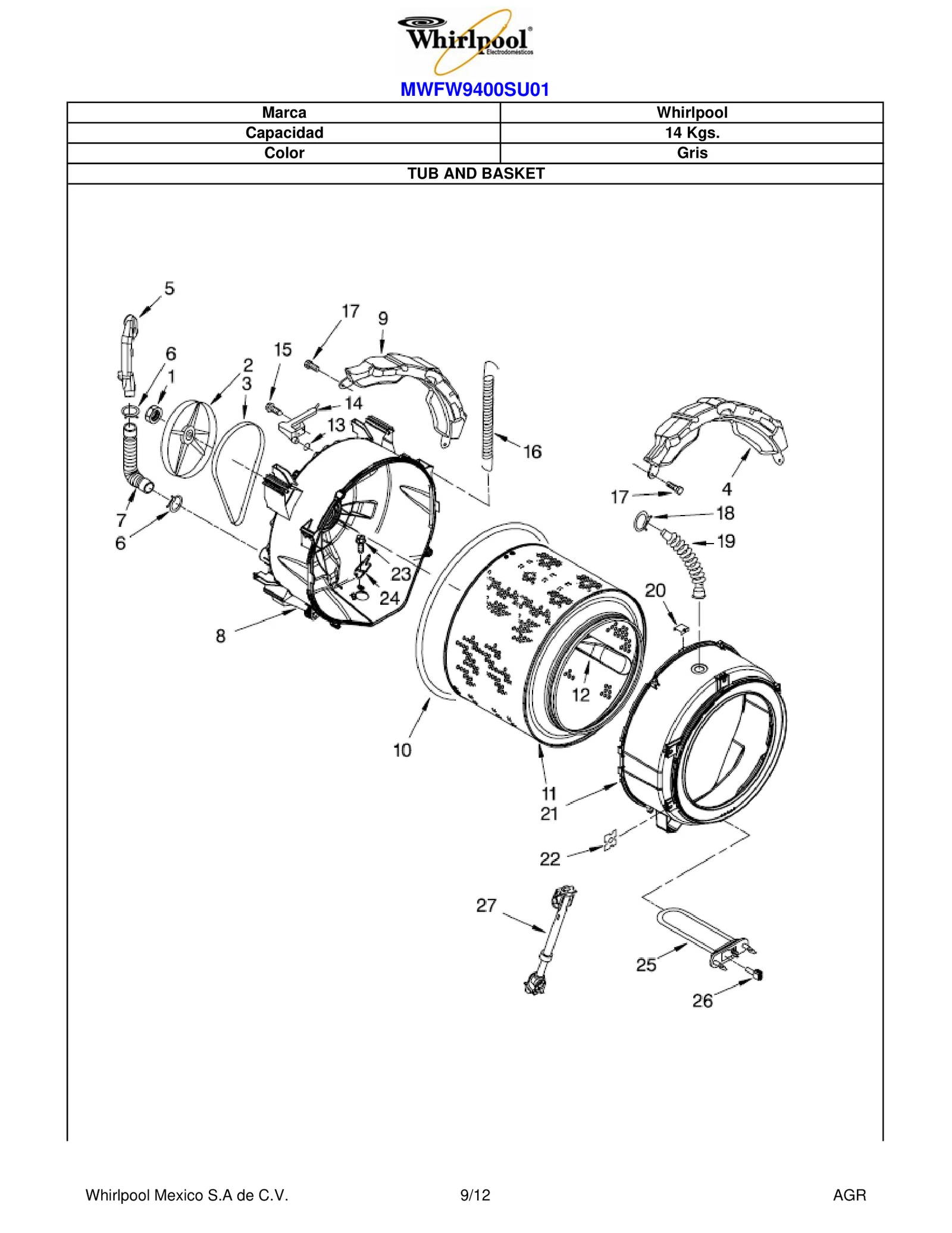 Outer Tub