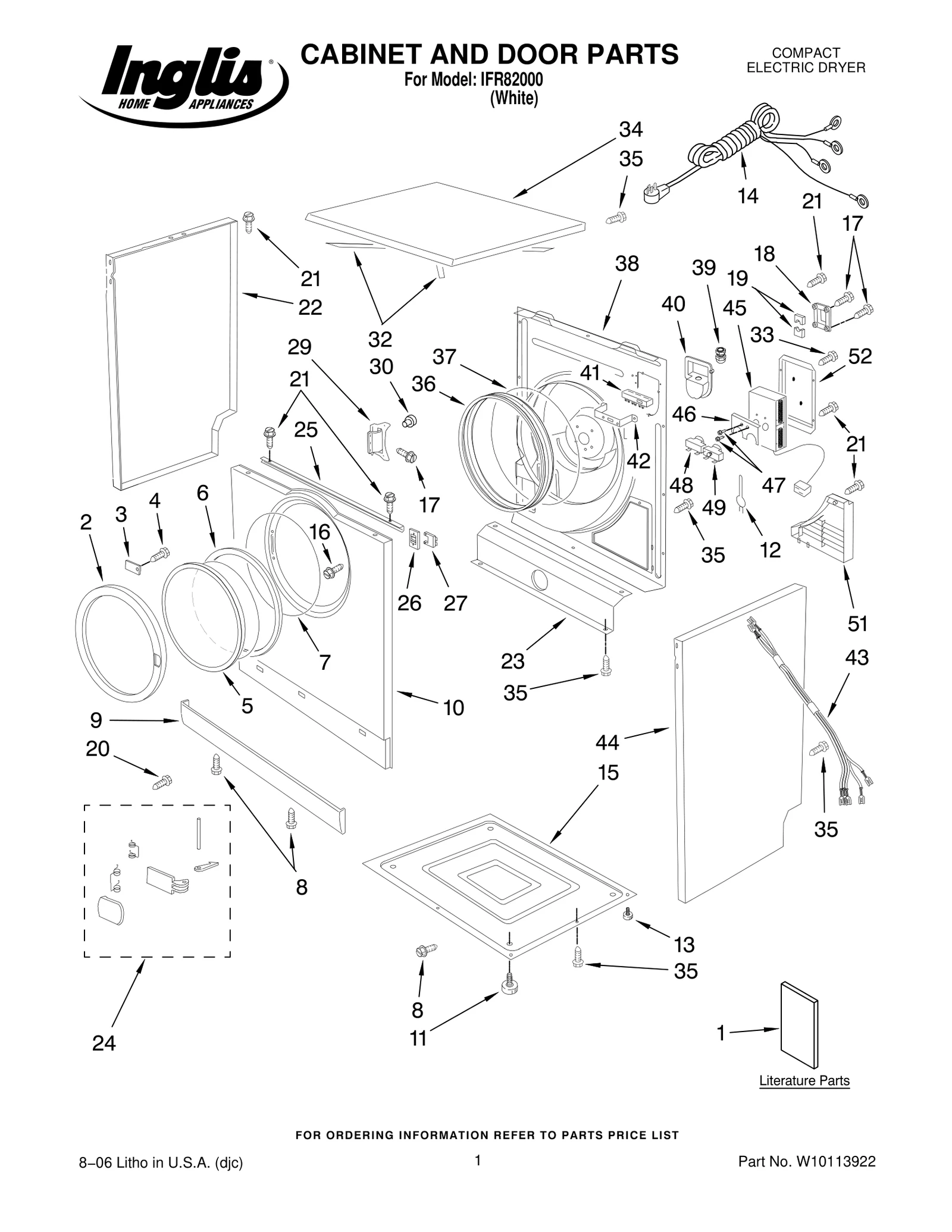 CABINET AND DOOR PARTS