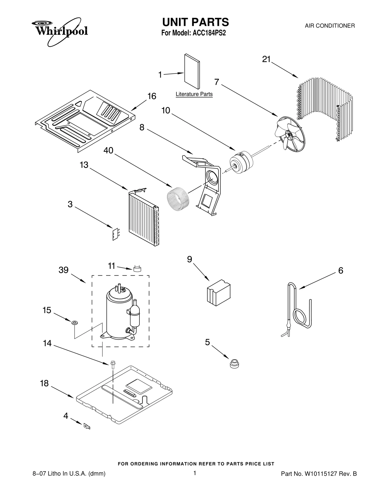 UNIT PARTS