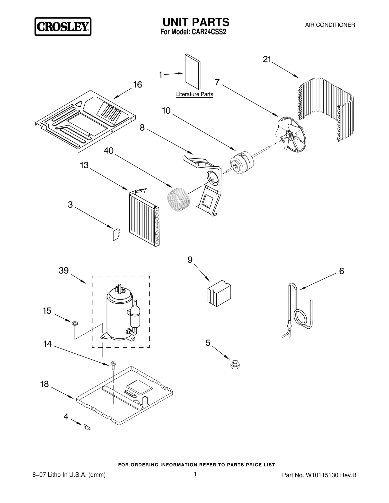 UNIT PARTS