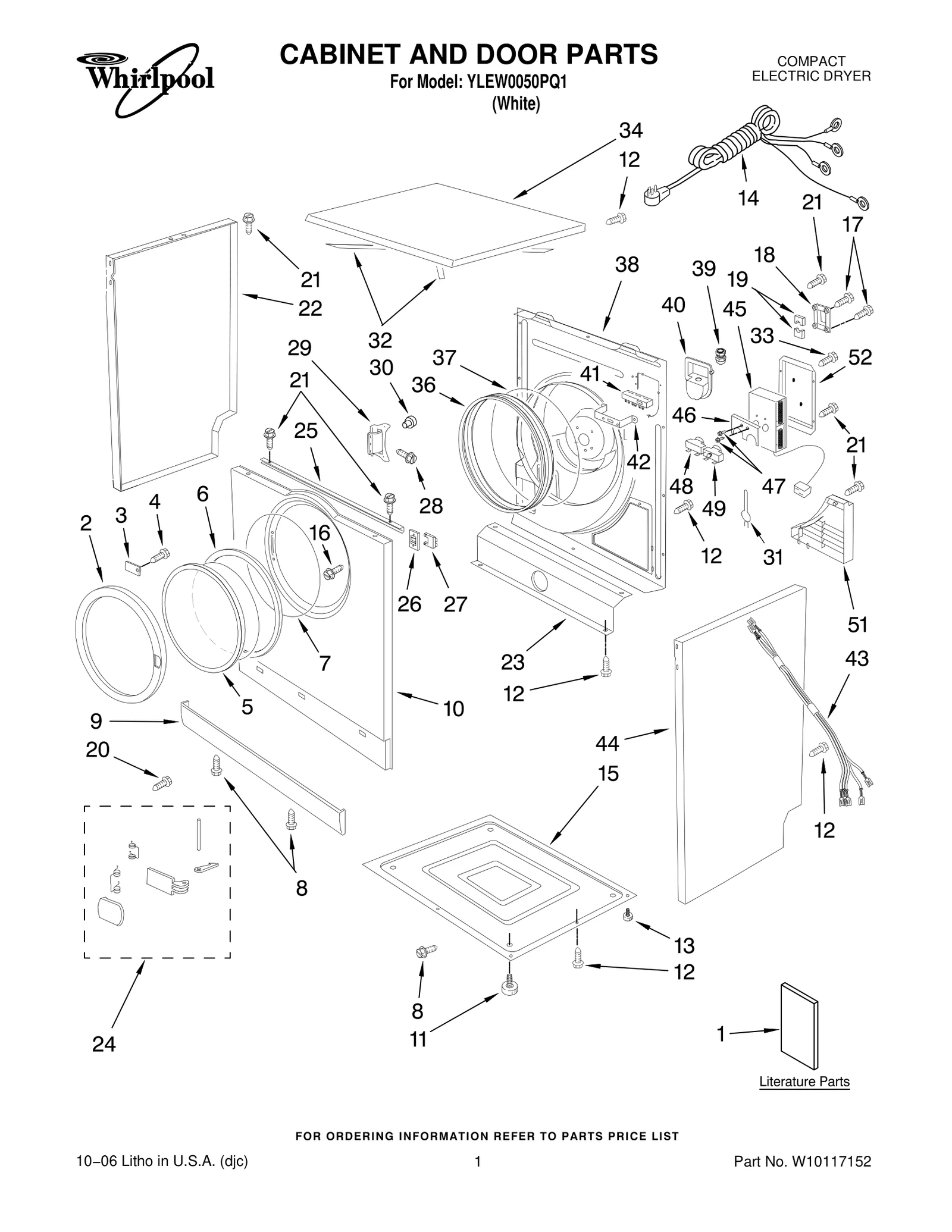 CABINET AND DOOR PARTS