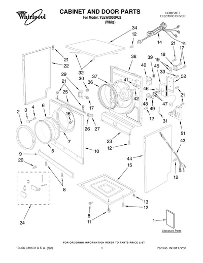 CABINET AND DOOR PARTS