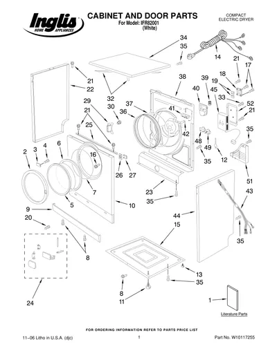 CABINET AND DOOR PARTS
