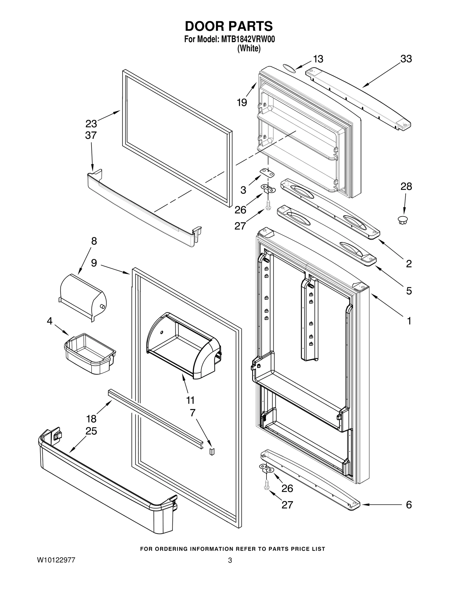Door FIP White