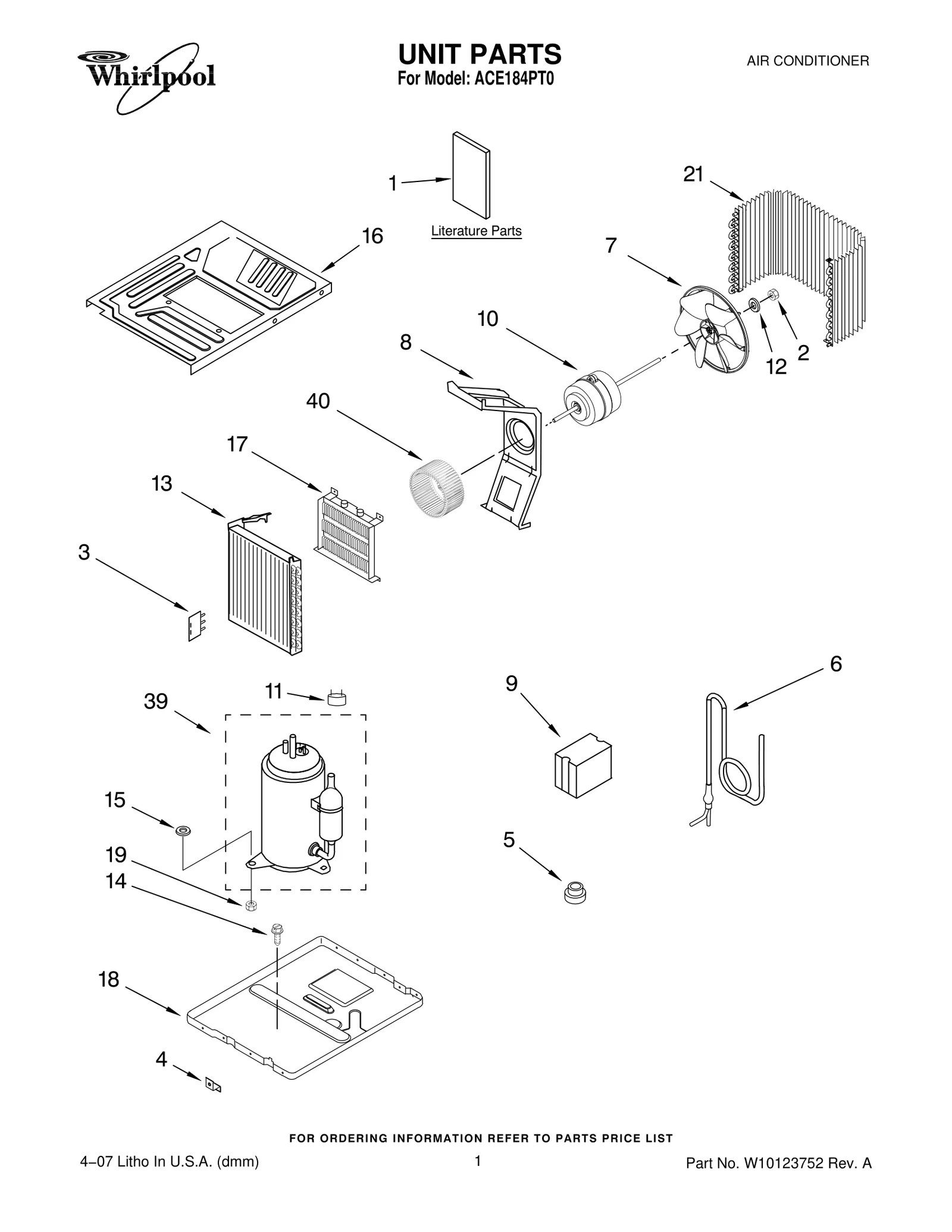 UNIT PARTS