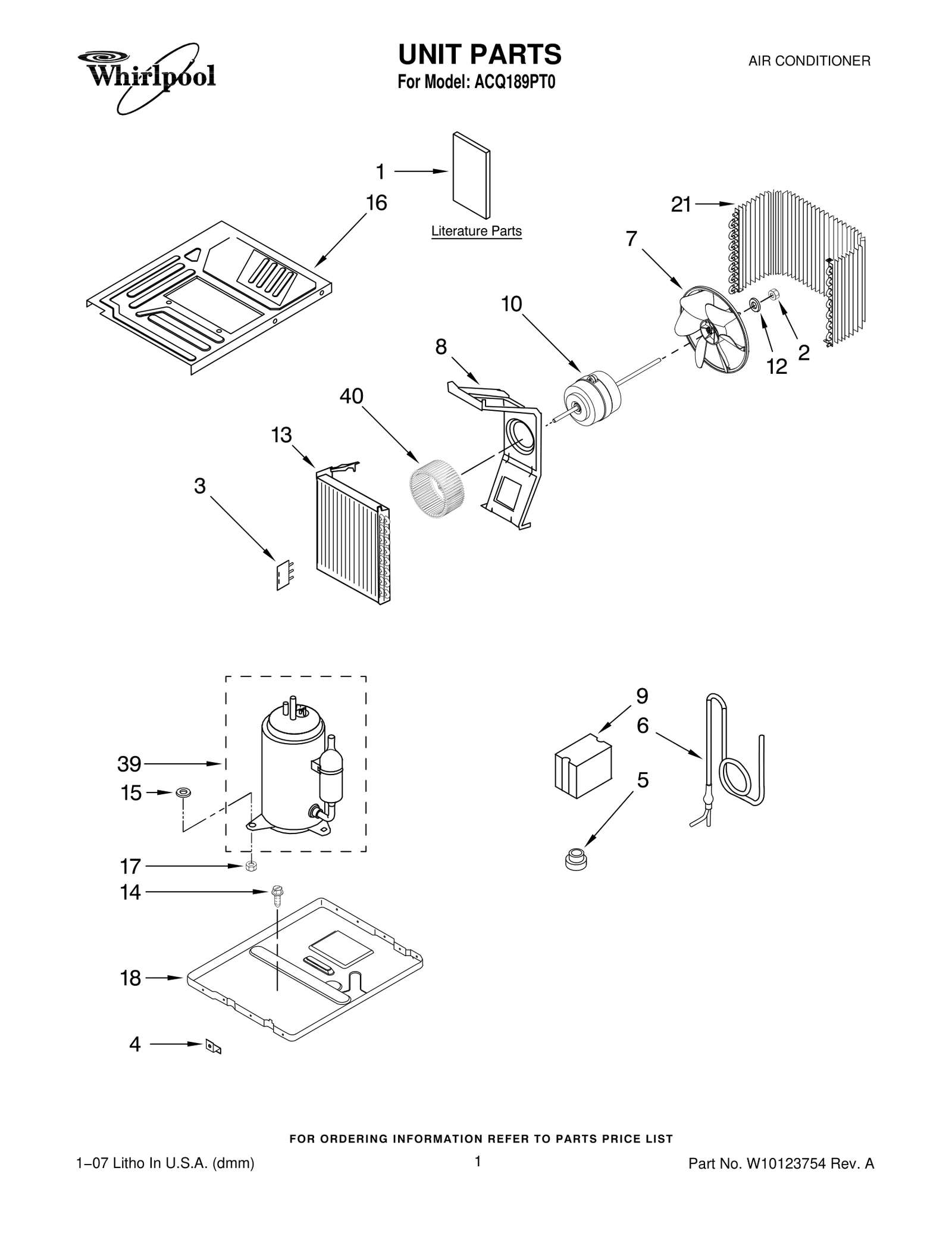 UNIT PARTS