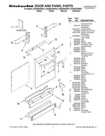 DOOR AND PANEL PARTS