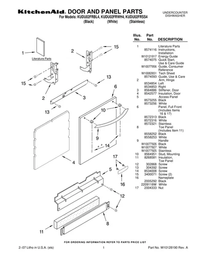 DOOR AND PANEL PARTS