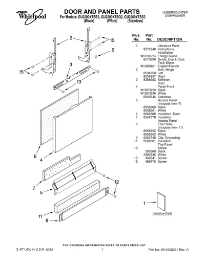 DOOR AND PANEL PARTS