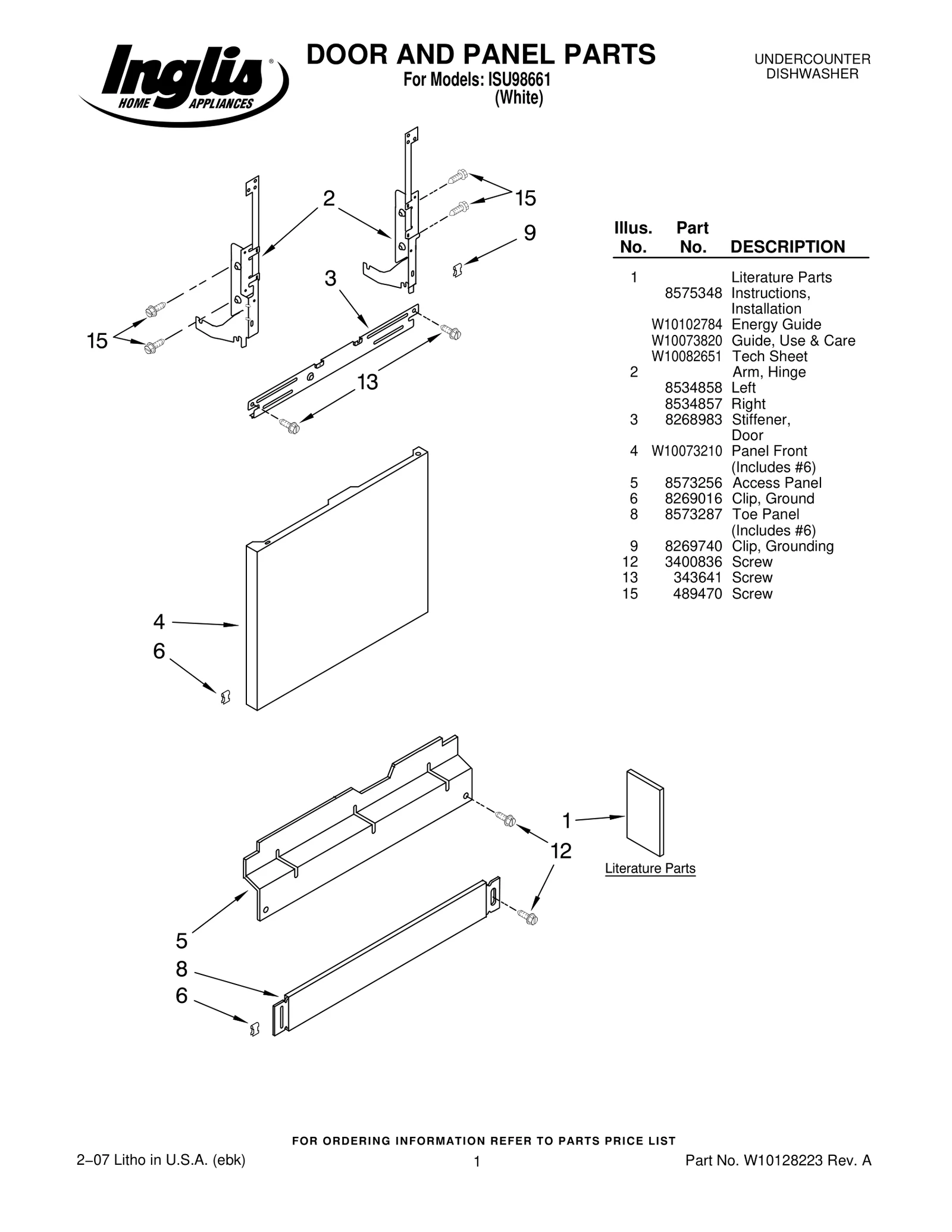 DOOR AND PANEL PARTS