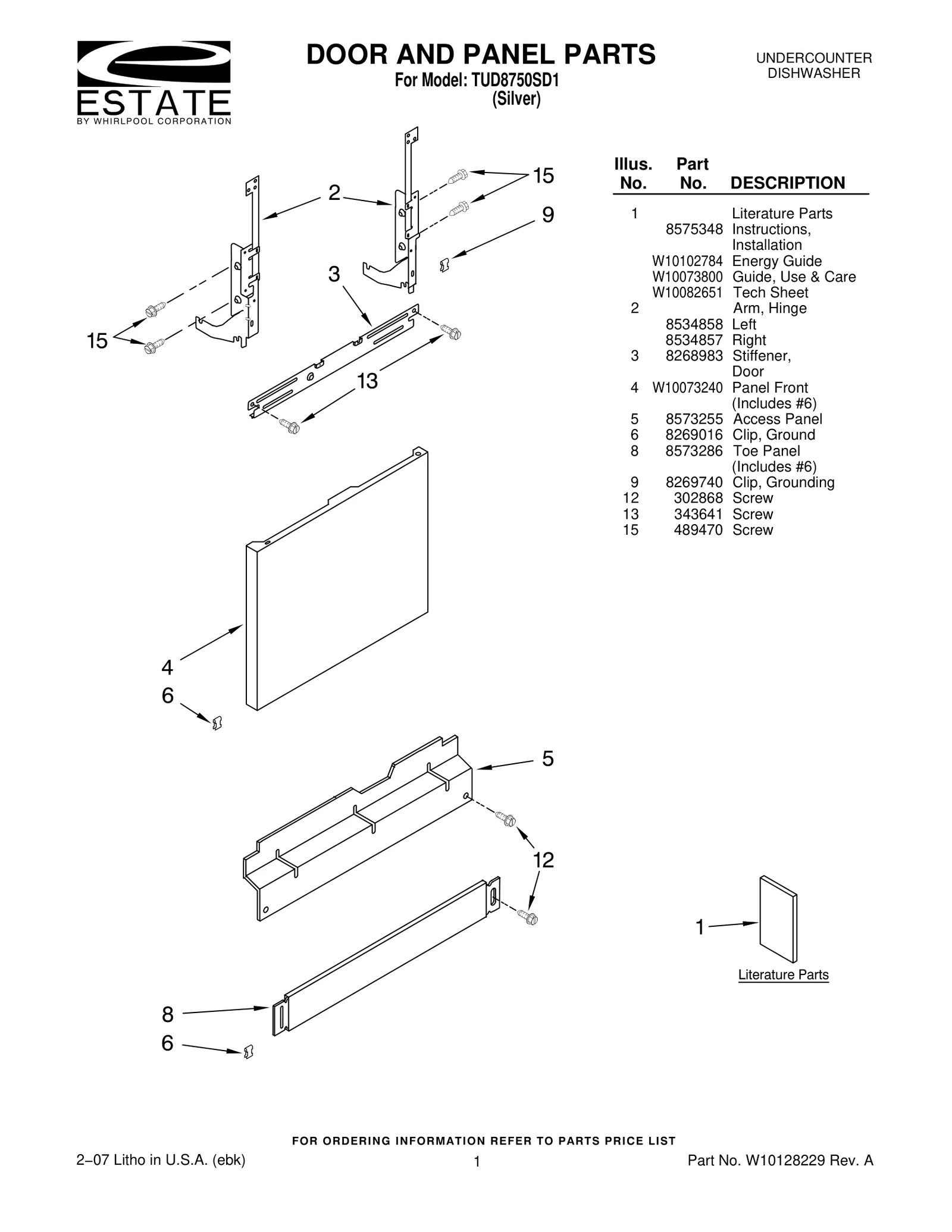 DOOR AND PANEL PARTS