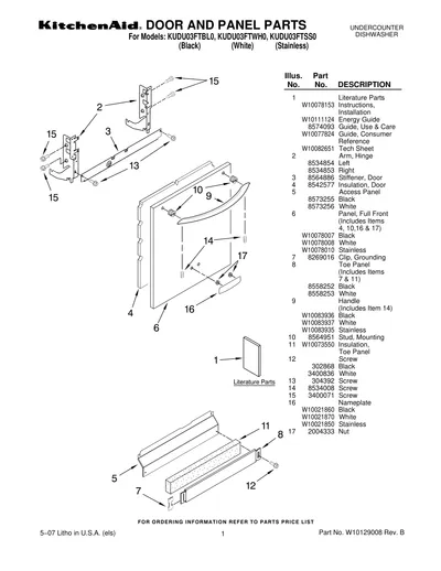 DOOR AND PANEL PARTS