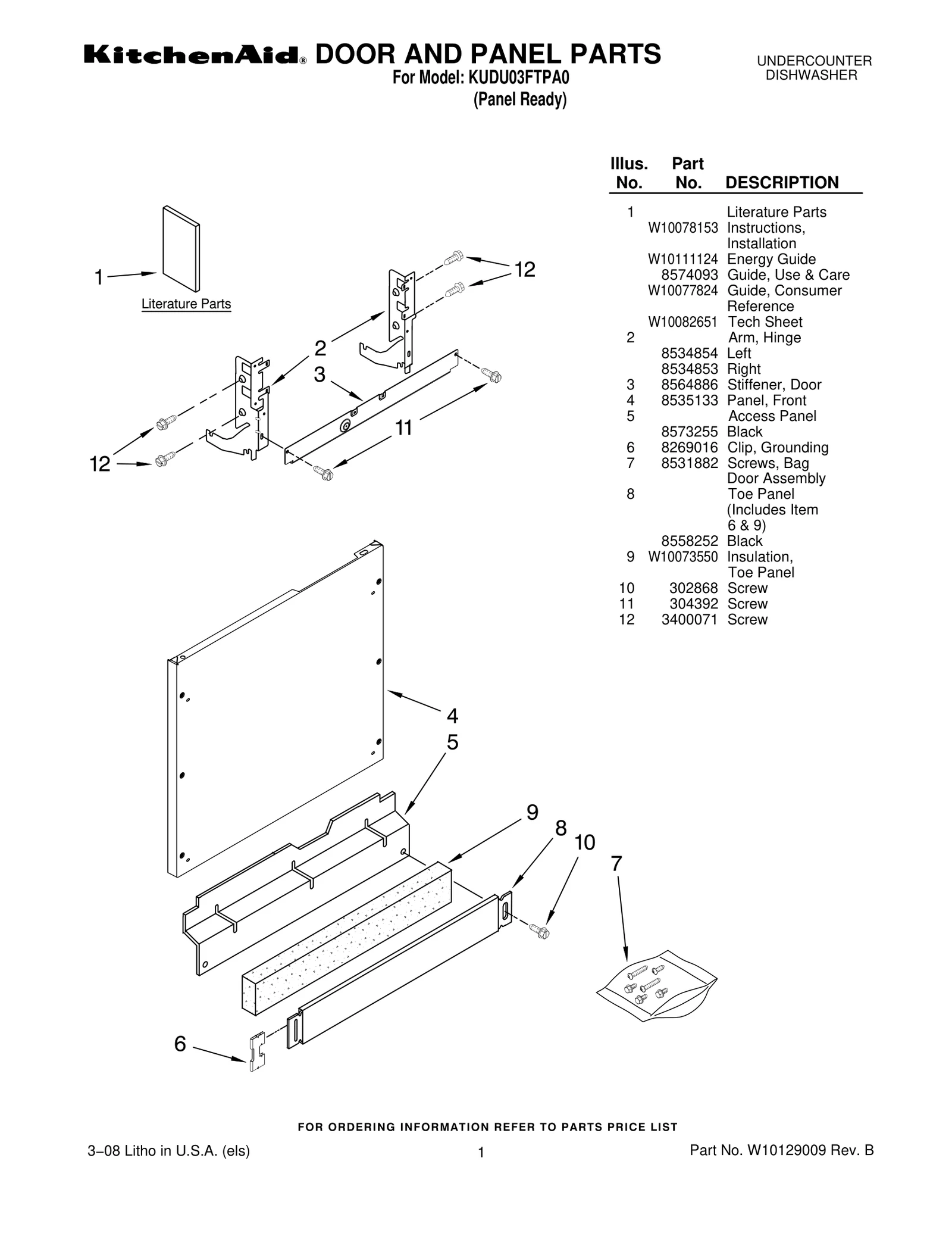 DOOR AND PANEL PARTS
