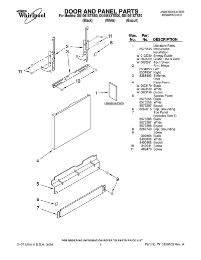DOOR AND PANEL PARTS