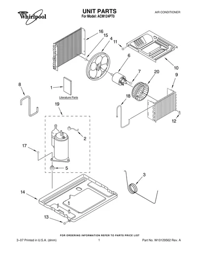 UNIT PARTS