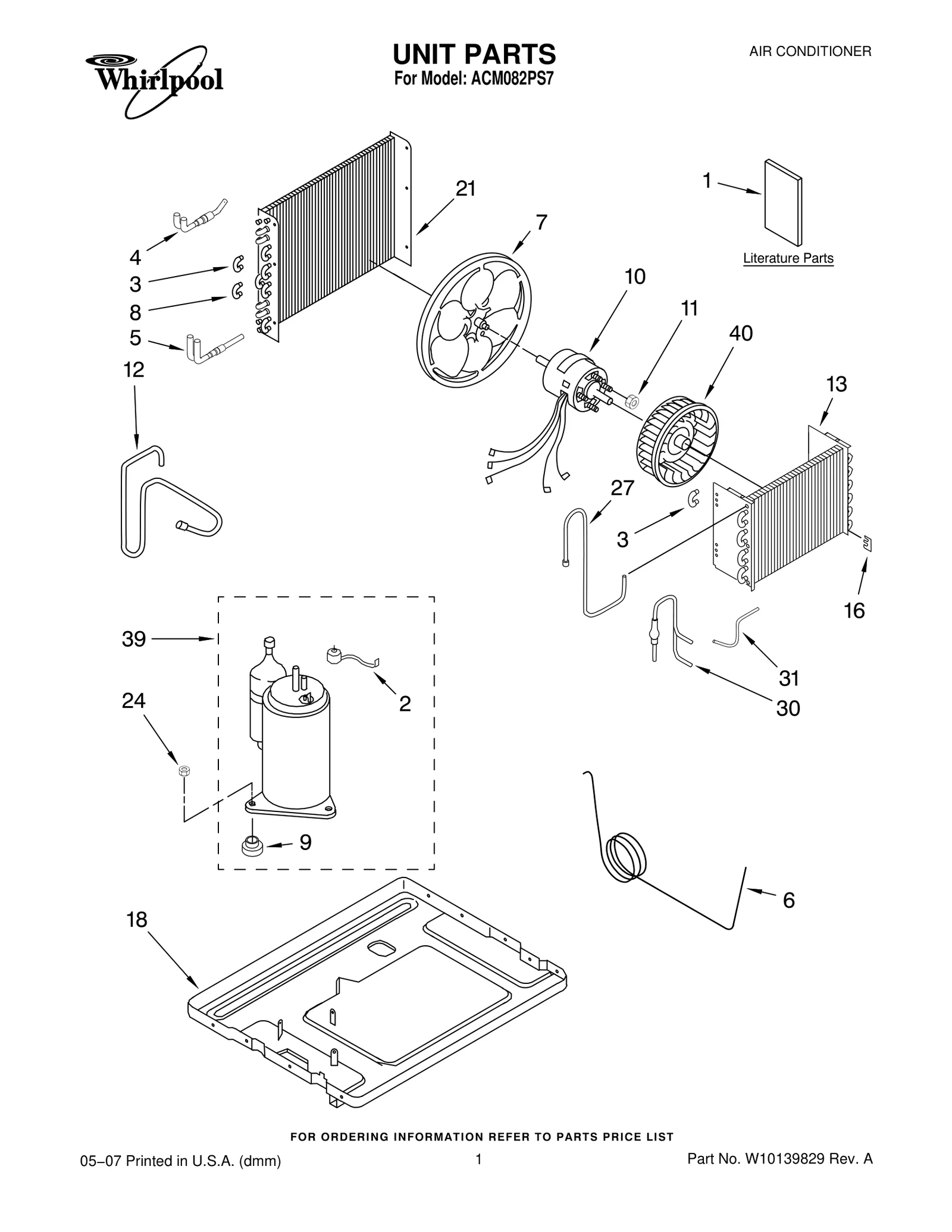 UNIT PARTS