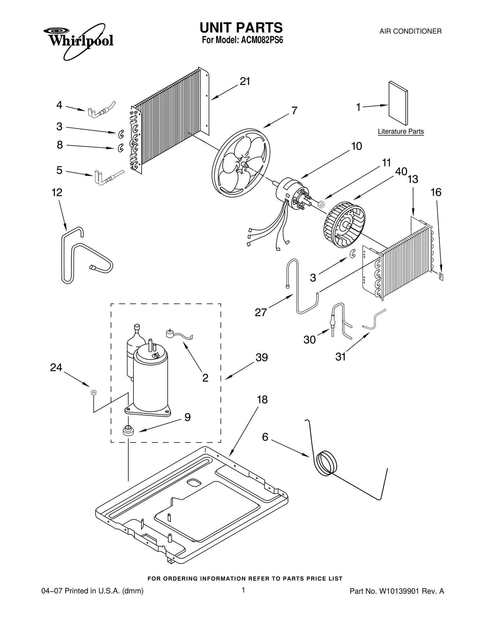 UNIT PARTS