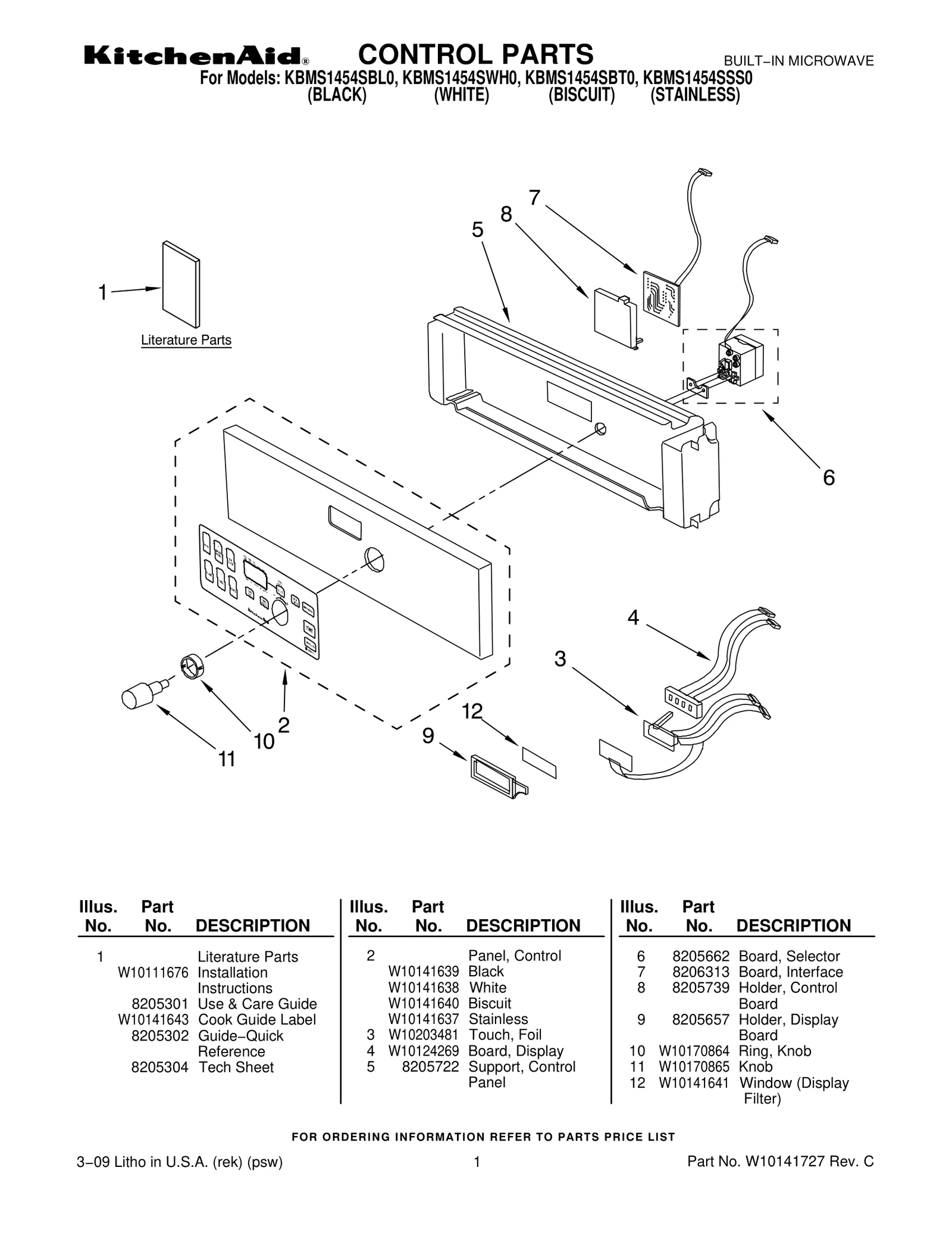 CONTROL PARTS