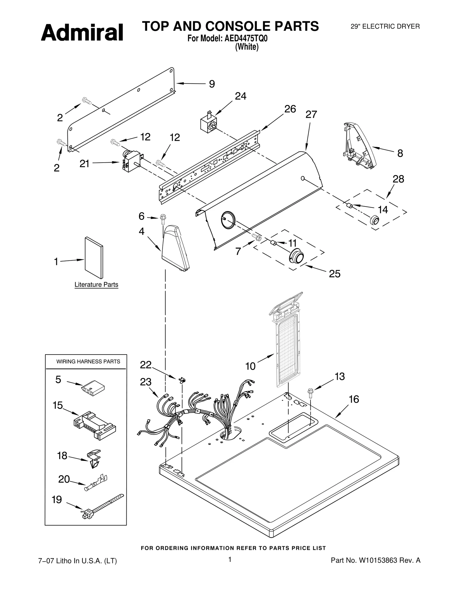 Touchpad And Control Panel
