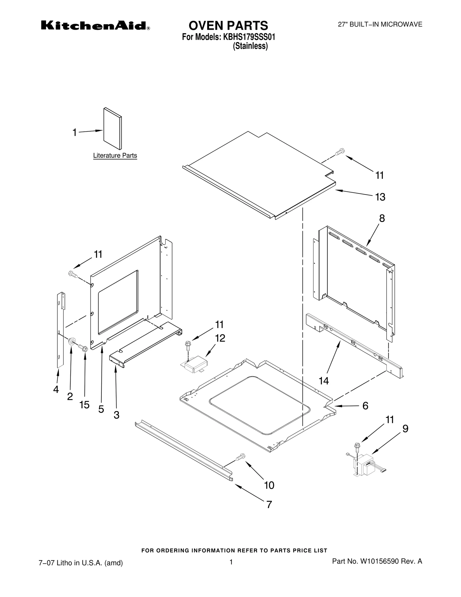 OVEN PARTS