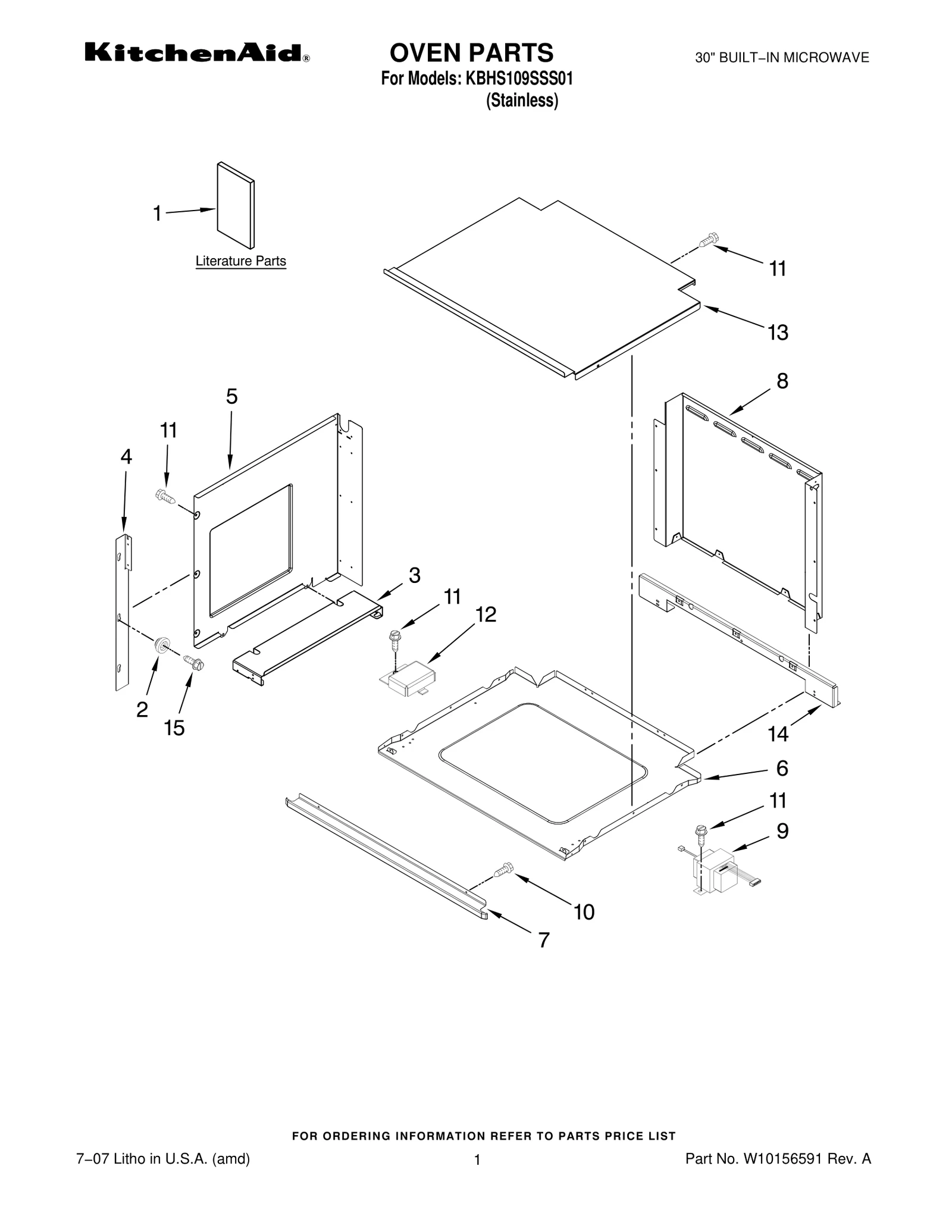 OVEN PARTS